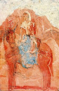 Mujer Sobre Un Burro — Pablo Picasso, Primitivismo