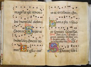 Benedictine Antiphonary — Belbello Da Pavia