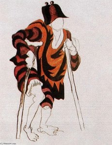 Costume Design For Ballet ''tricorne'' — Pablo Picasso, Cubism