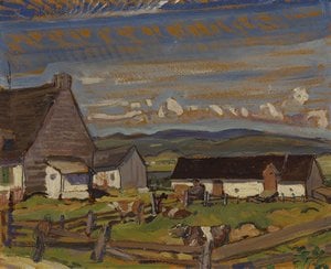 Habitant Farm — Arthur Lismer, Group Of Seven