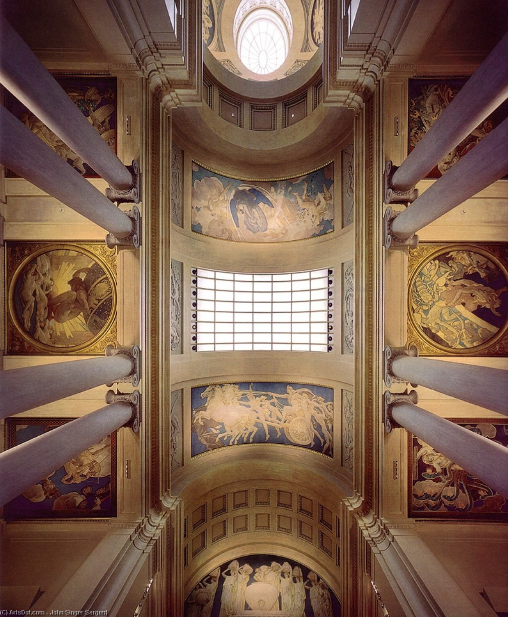Ceiling Mural — John Singer Sargent