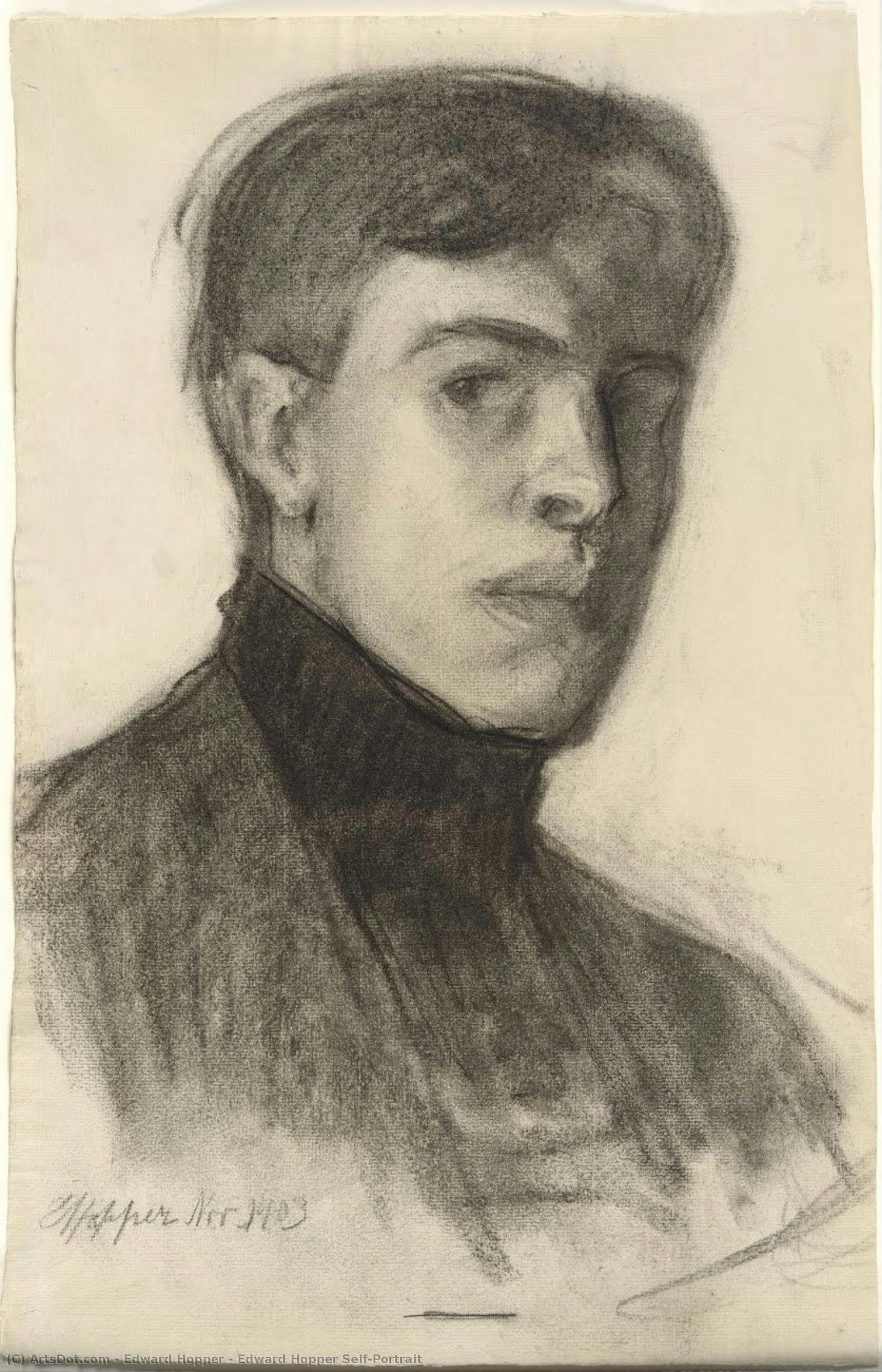 Autoportrait D'edward Hopper — Edward Hopper