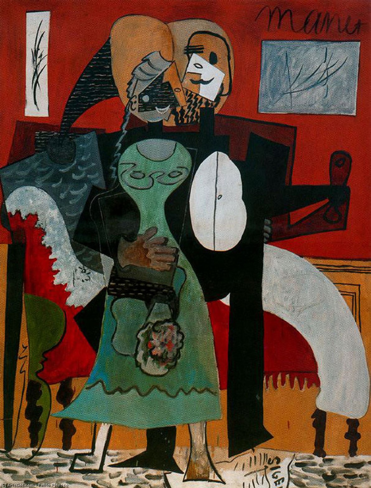 Lovers — Pablo Picasso