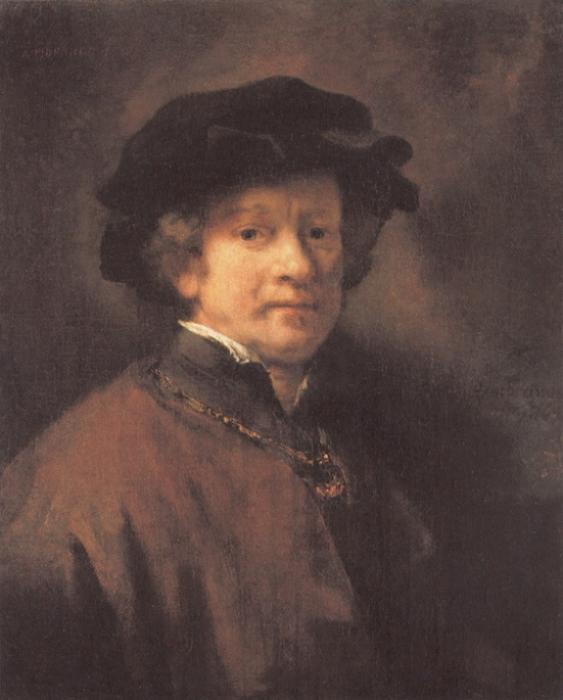 Self Portrait (17) — Rembrandt Van Rijn