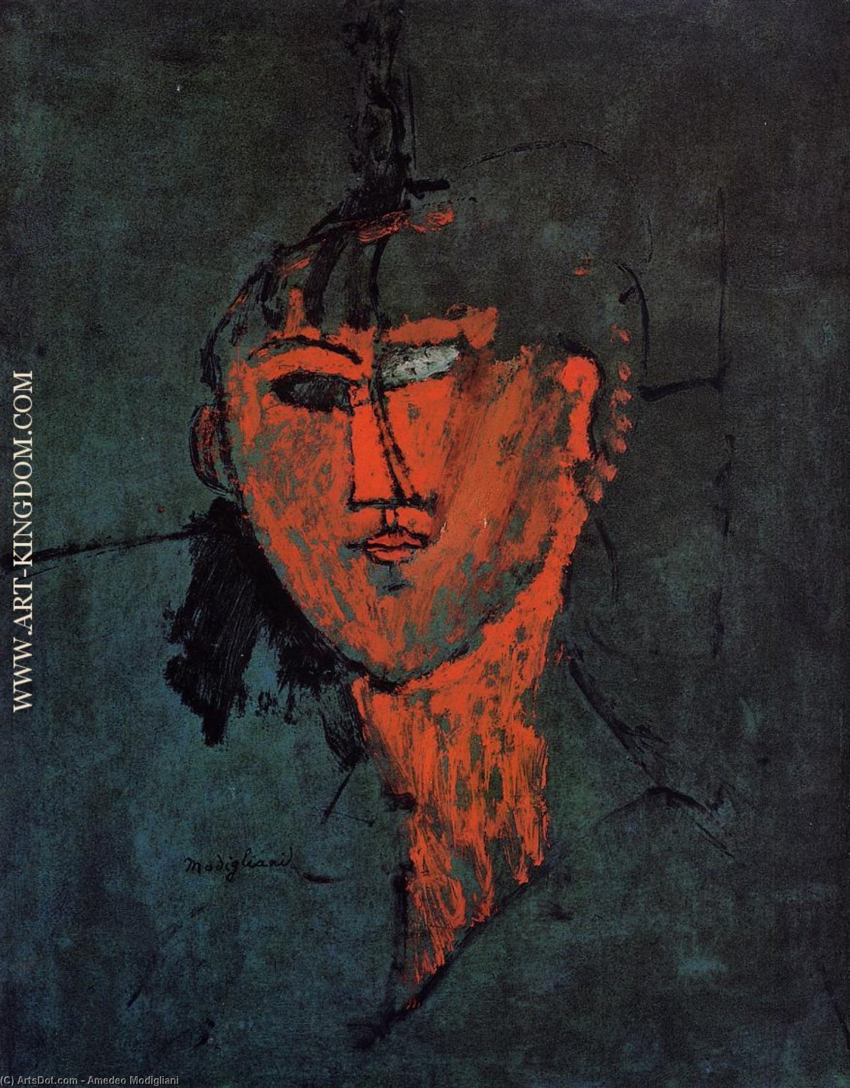 Testa — Amedeo Modigliani