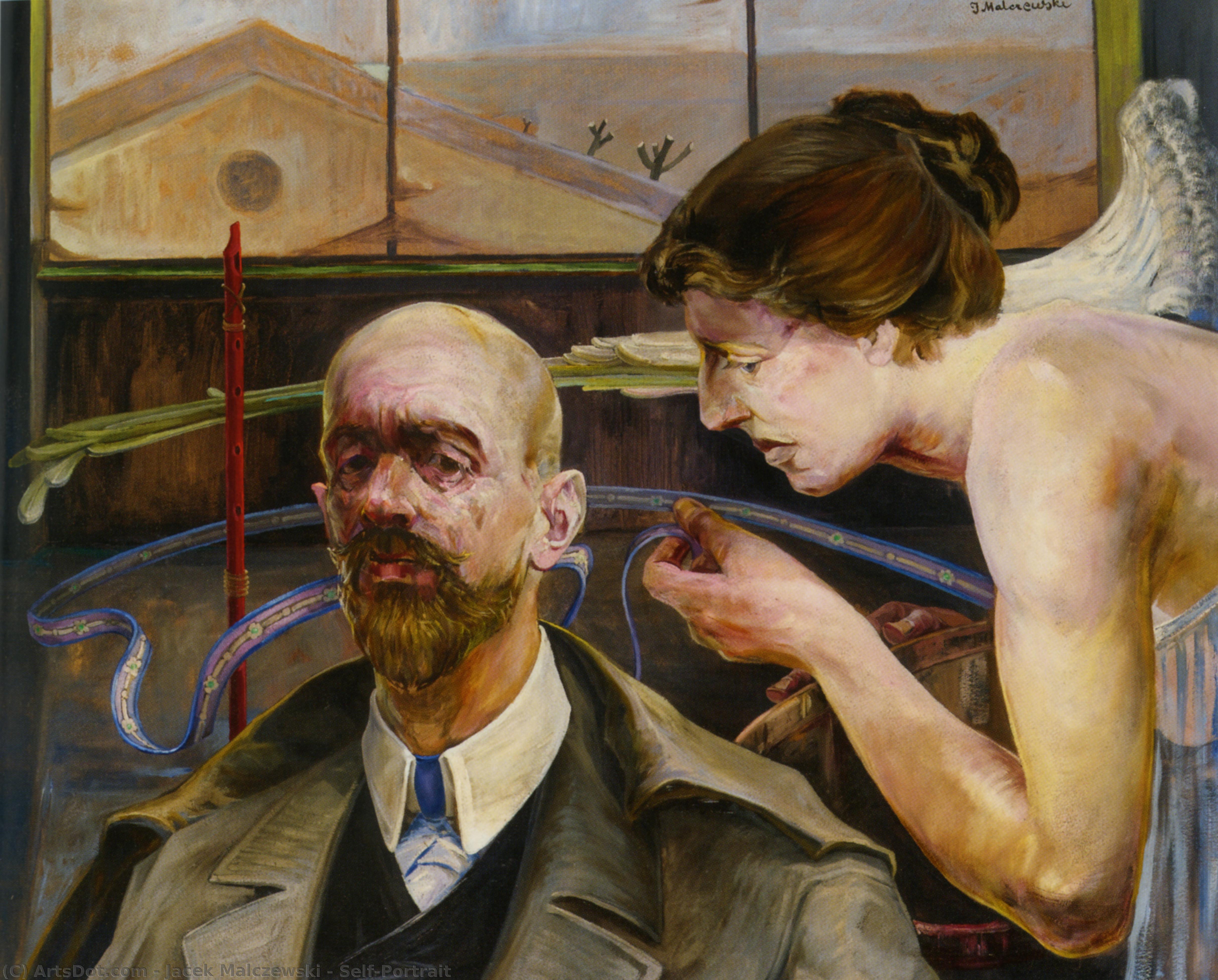 Jacek Malczewski - Self-Portrait