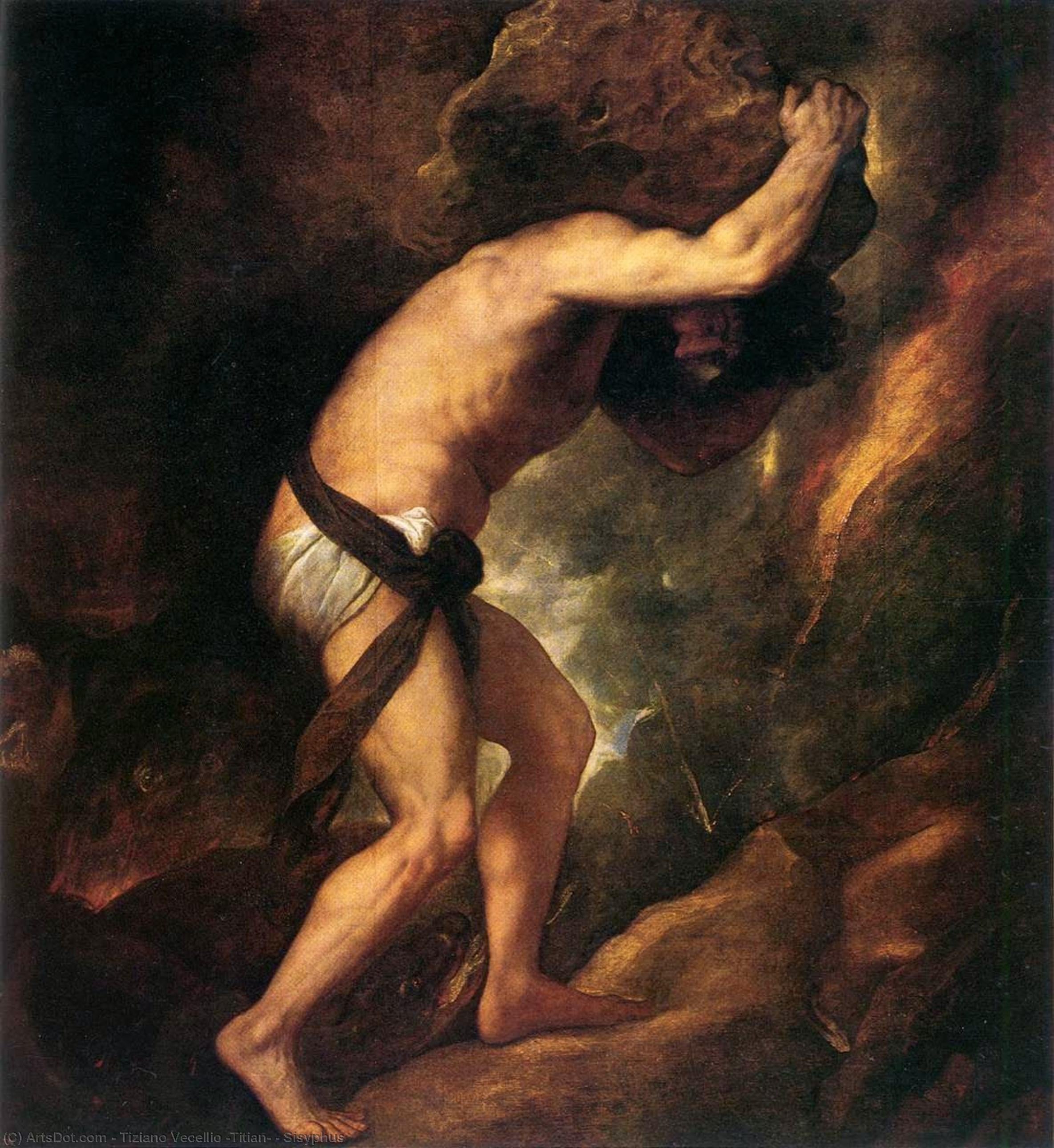 Tiziano Vecellio - Sisifo
