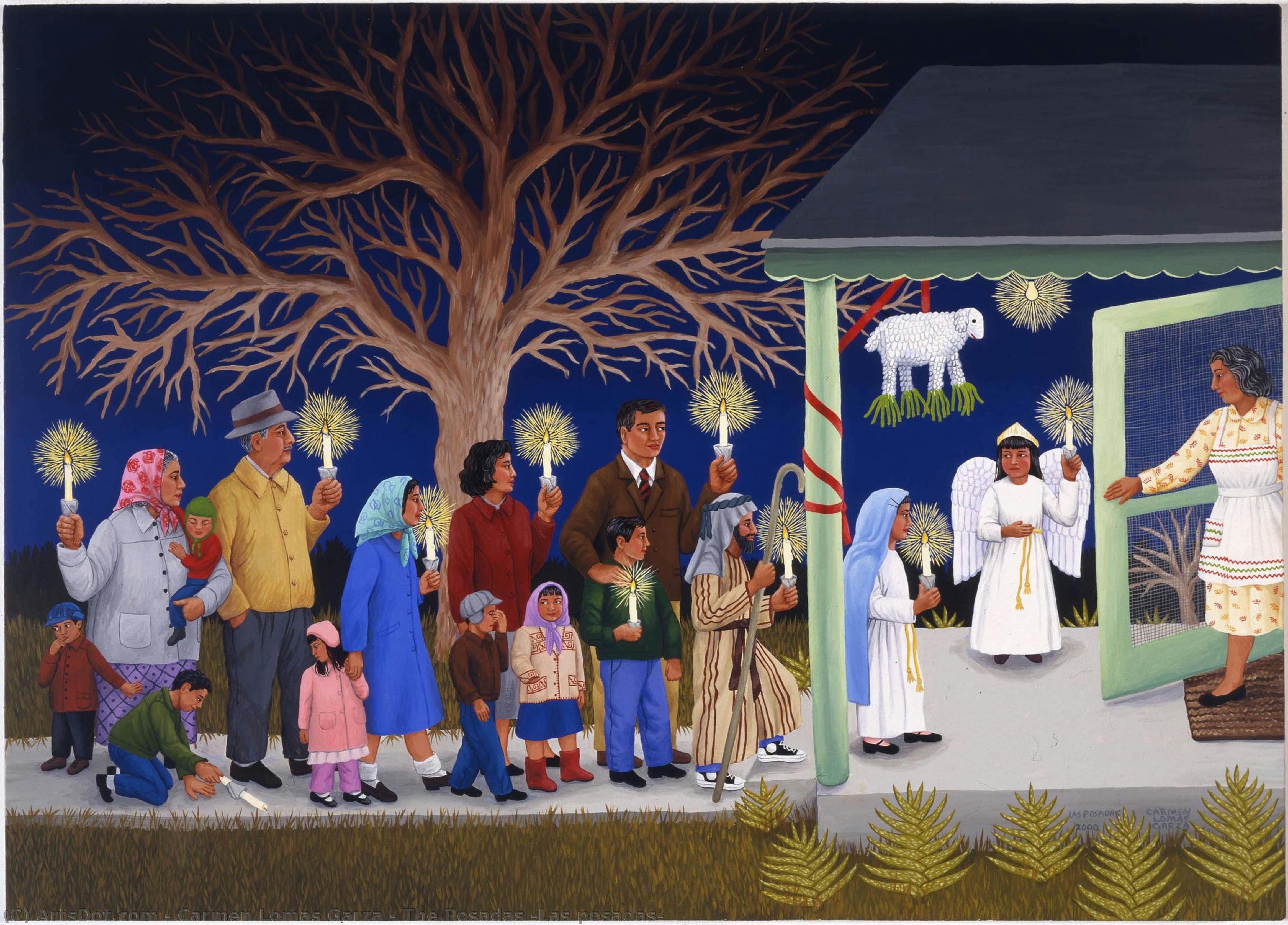 Carmen Lomas Garza - The Posadas (Las posadas)