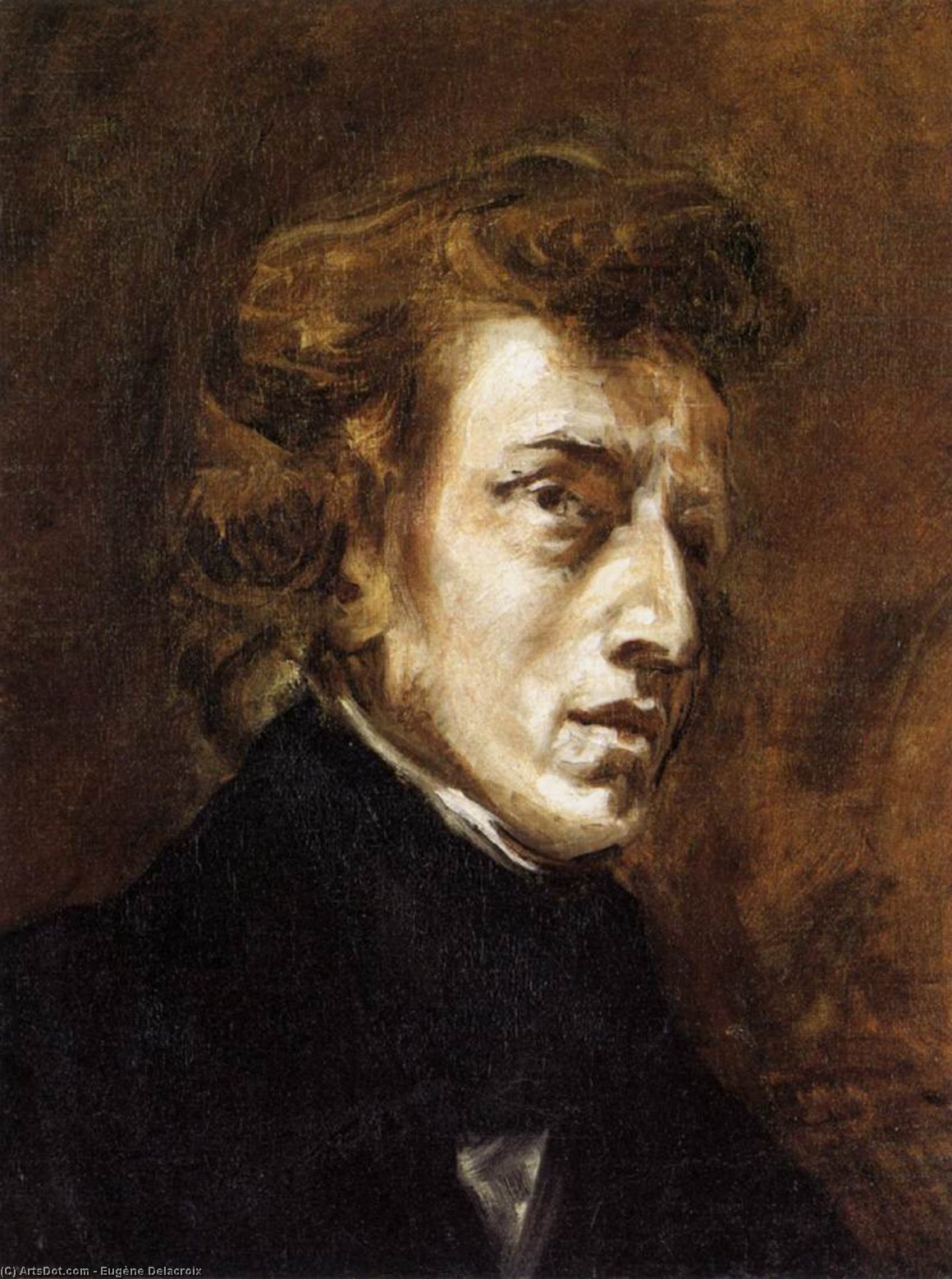 Frédéric Chopin — Eugène Delacroix
