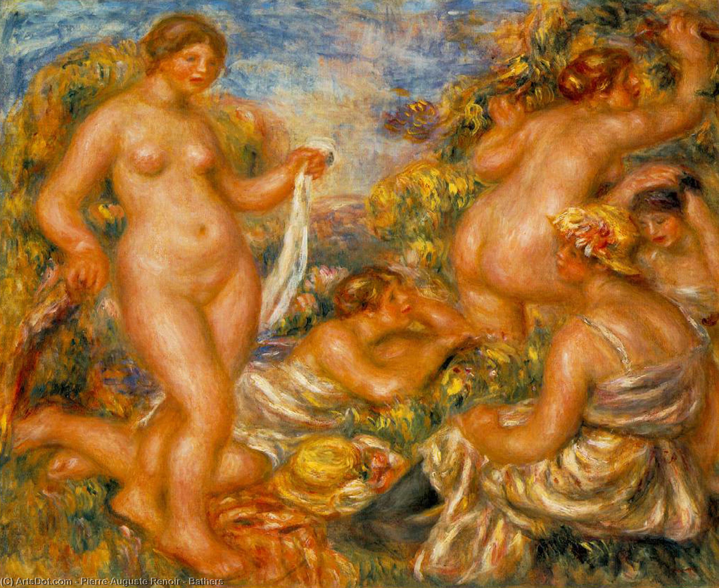 Les Baigneuses — Πιέρ-ωγκύστ Ρενουάρ