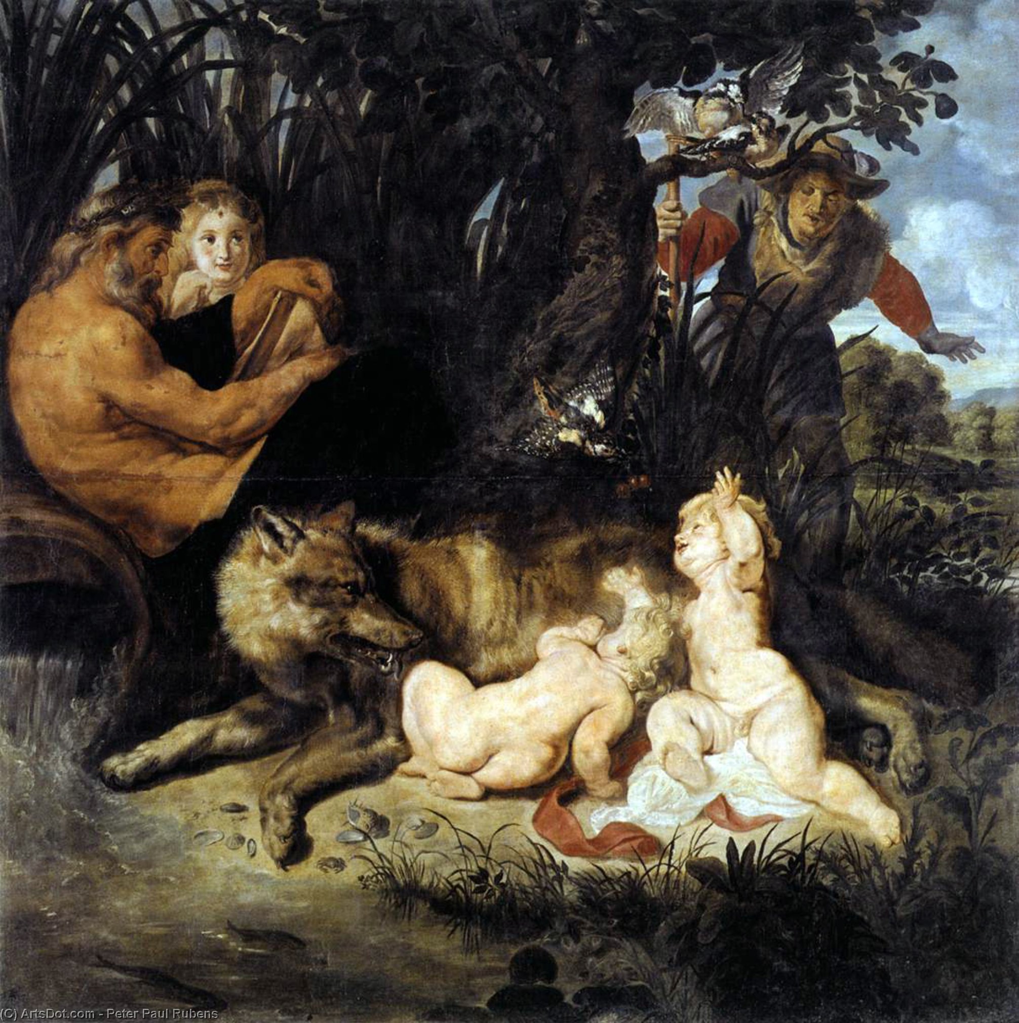 Romolo E Remo — Peter Paul Rubens