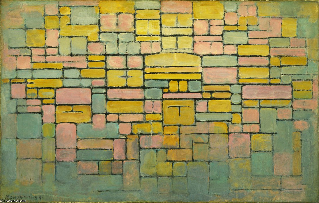 Piet Mondrian - Tableau no. 2 Composition no. V