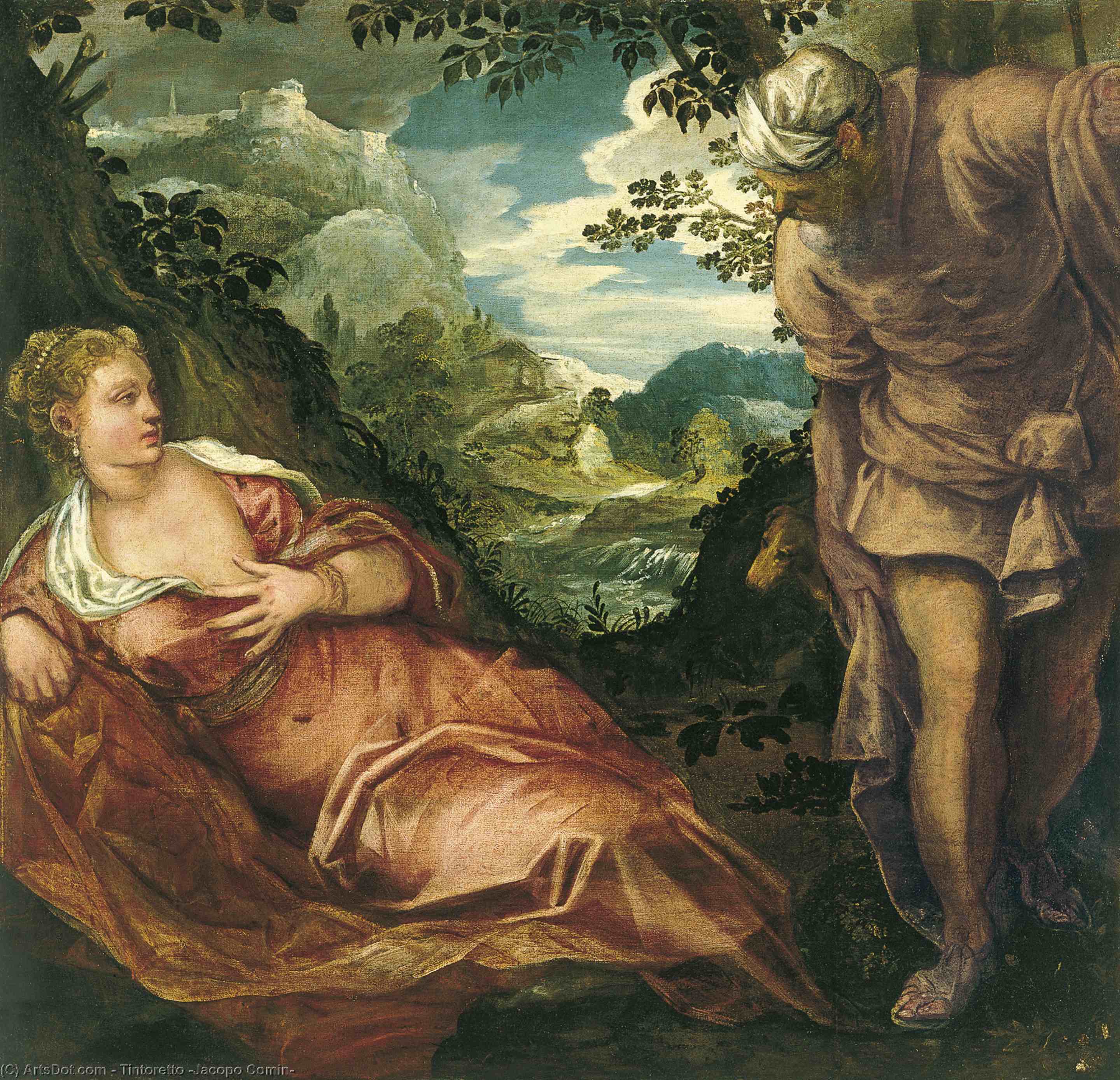Tamar E Giuda — Jacopo Tintoretto