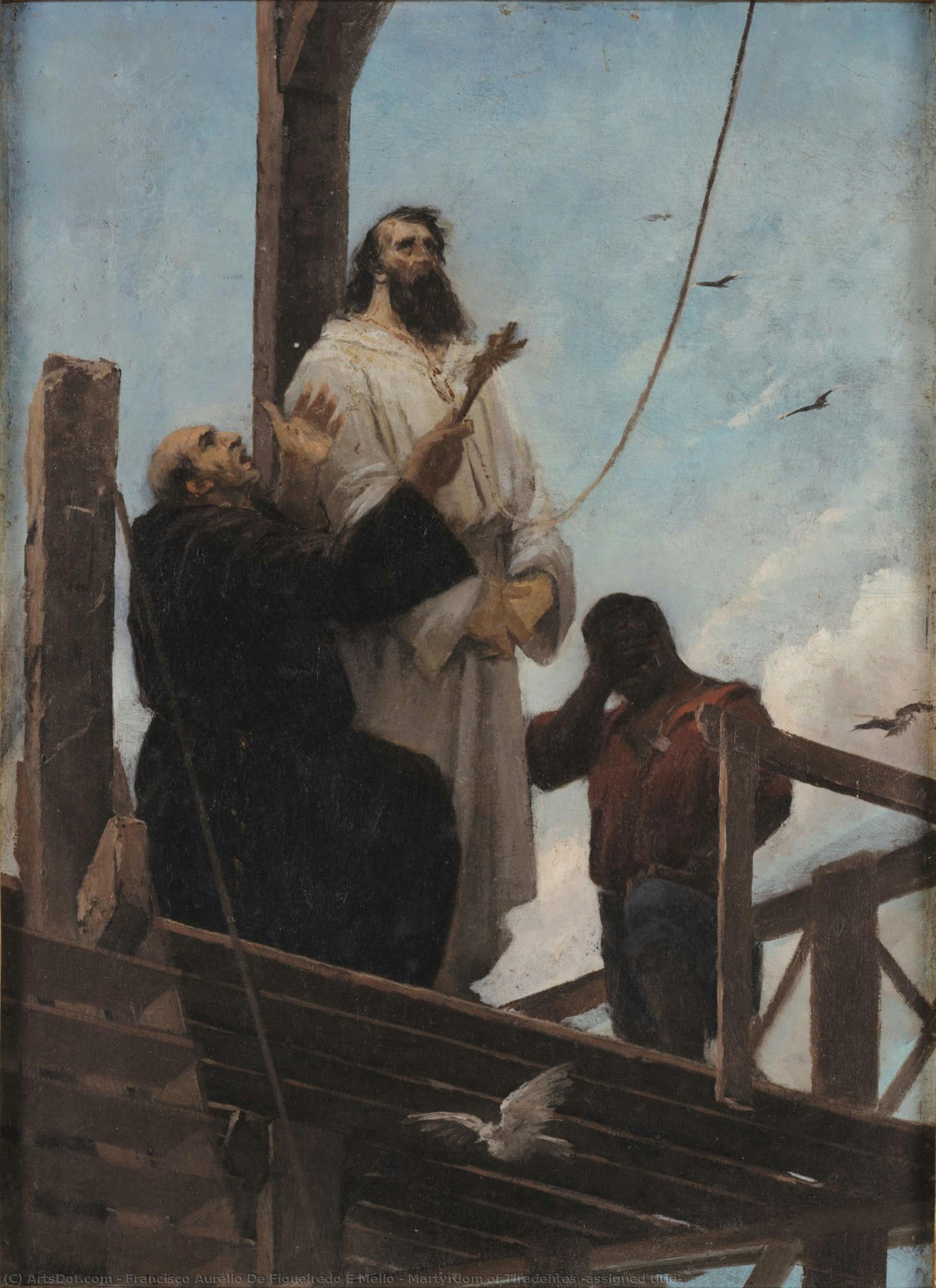 La Résurrection De Tiradentes — Francisco Aurélio De Figueiredo E Mello