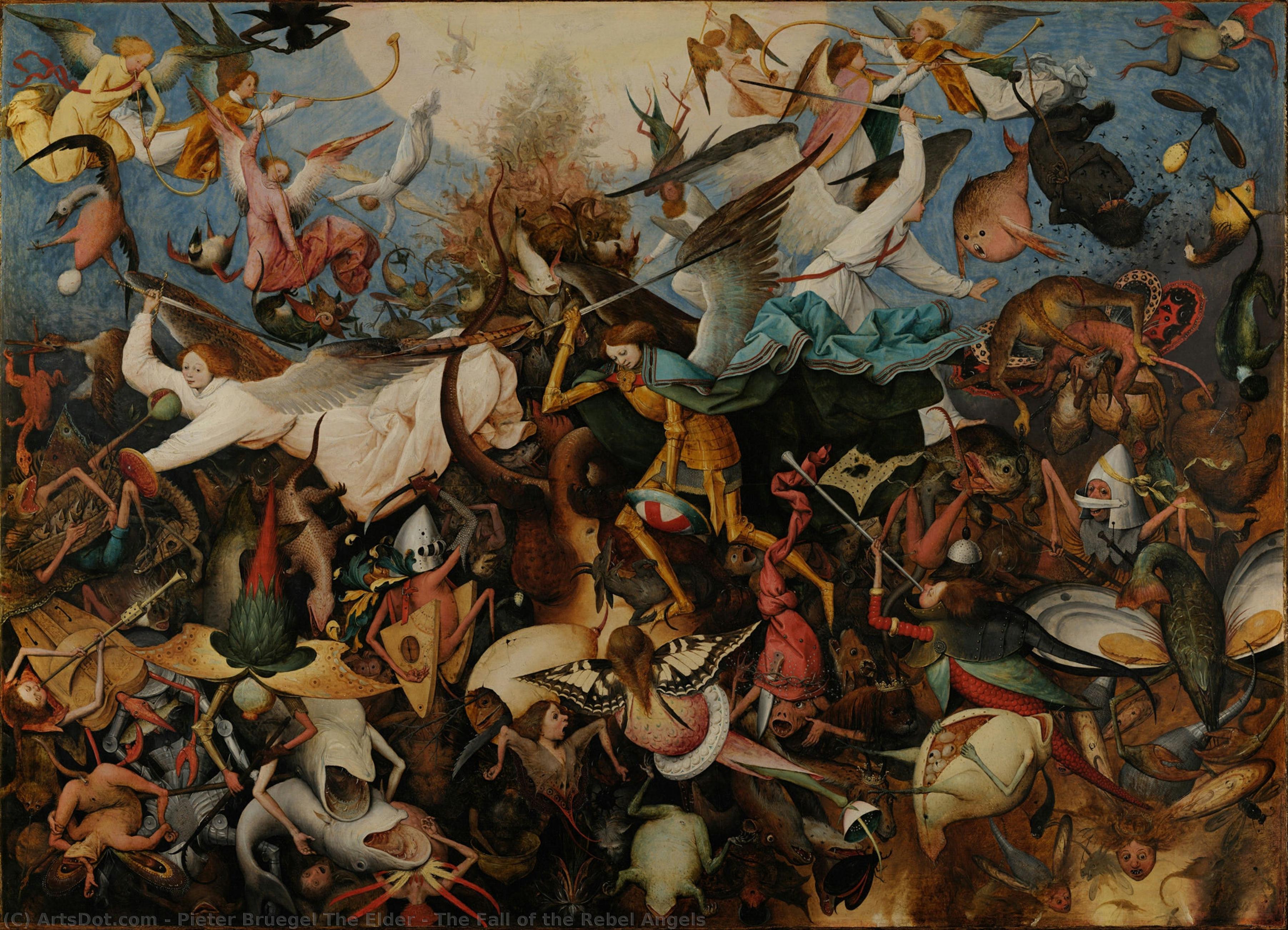 A Fall Of The Rebel Angels — Pieter Bruegel Idős