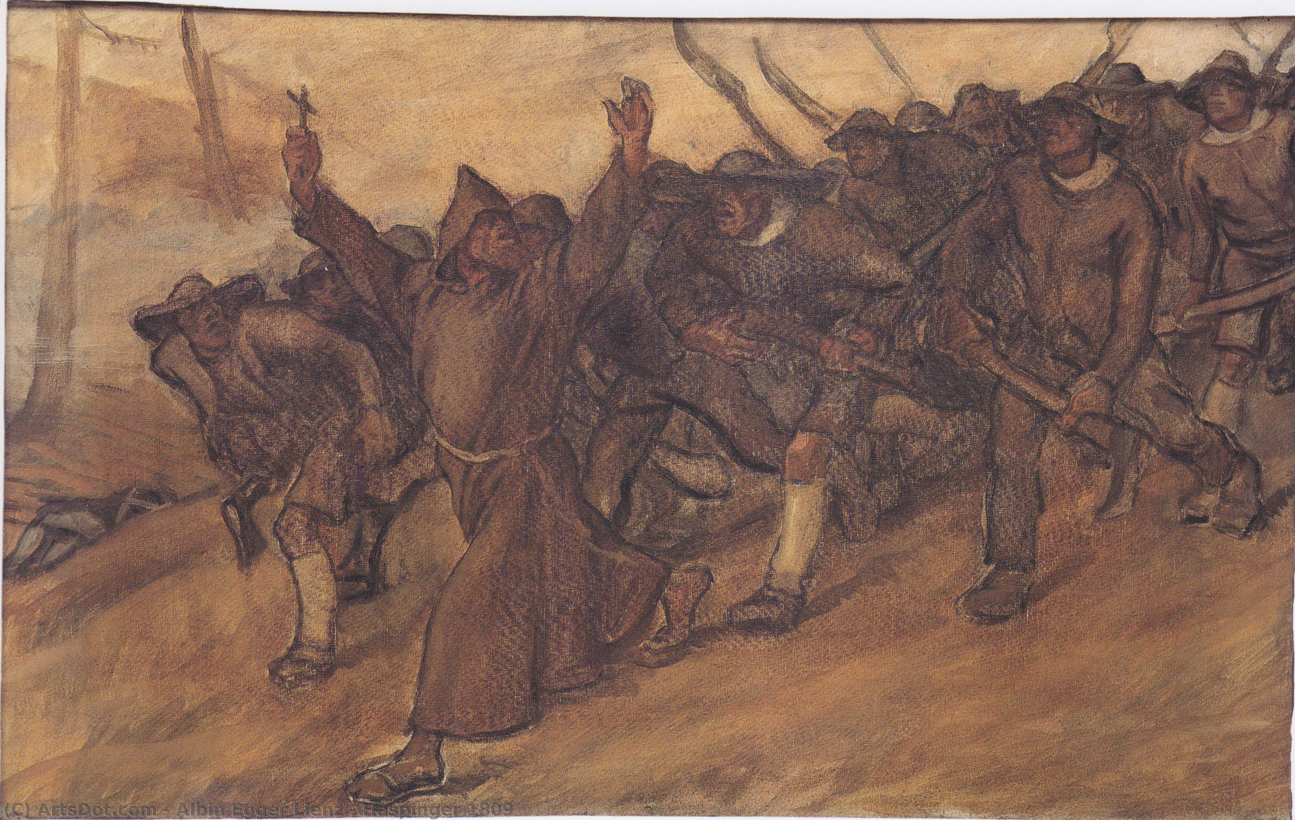Haspinger 1809 — Albin Egger Lienz