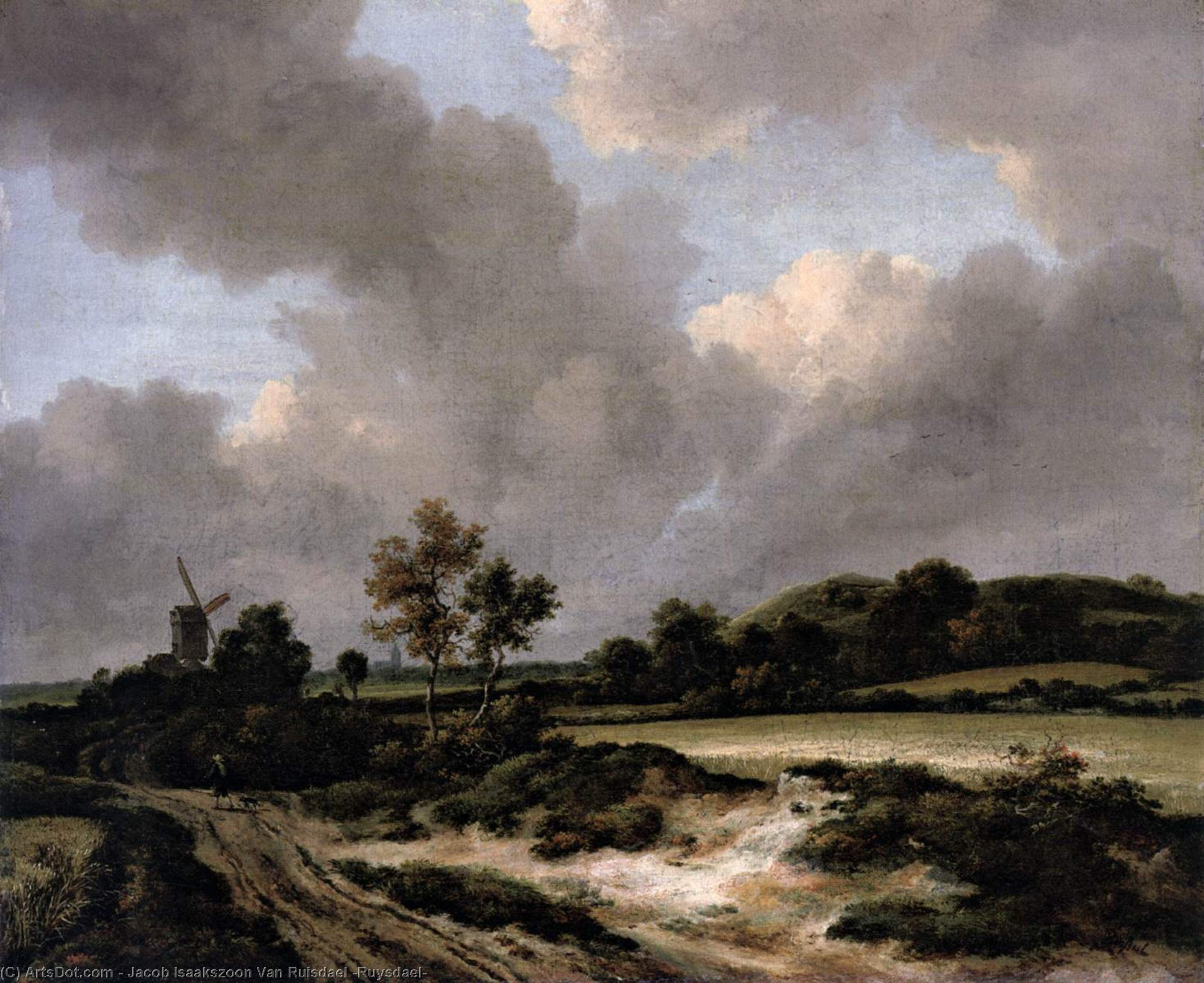 Champs De Céréales — Jacob Van Ruisdael