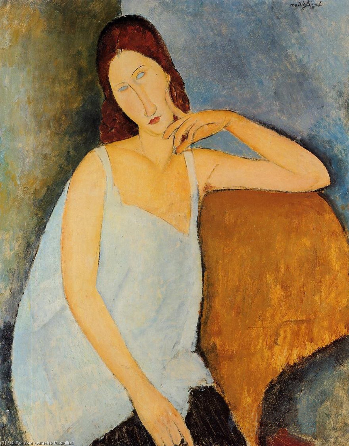 Portræt af Jeanne Hébuterne