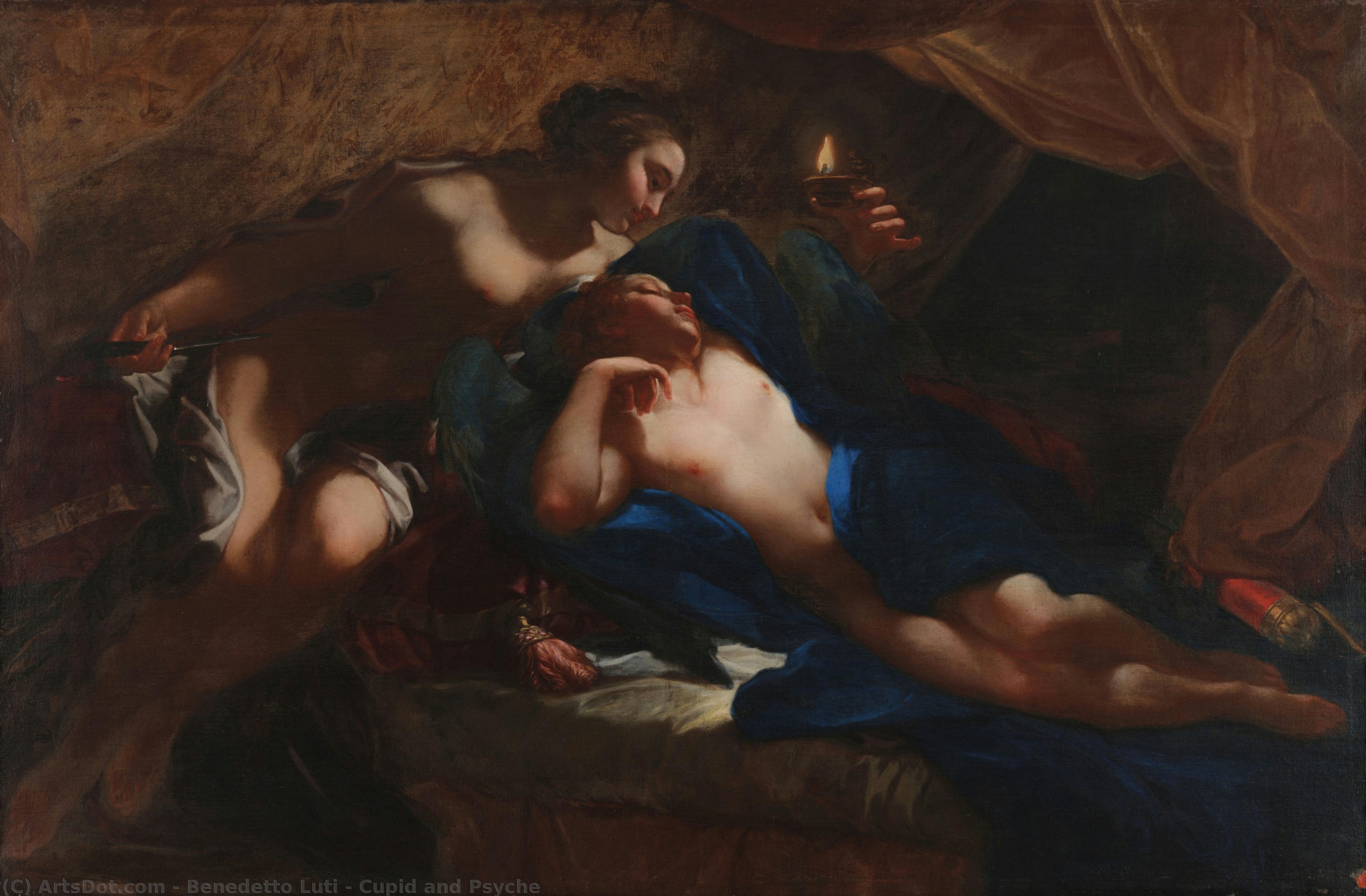 Benedetto Luti - Cupid and Psyche