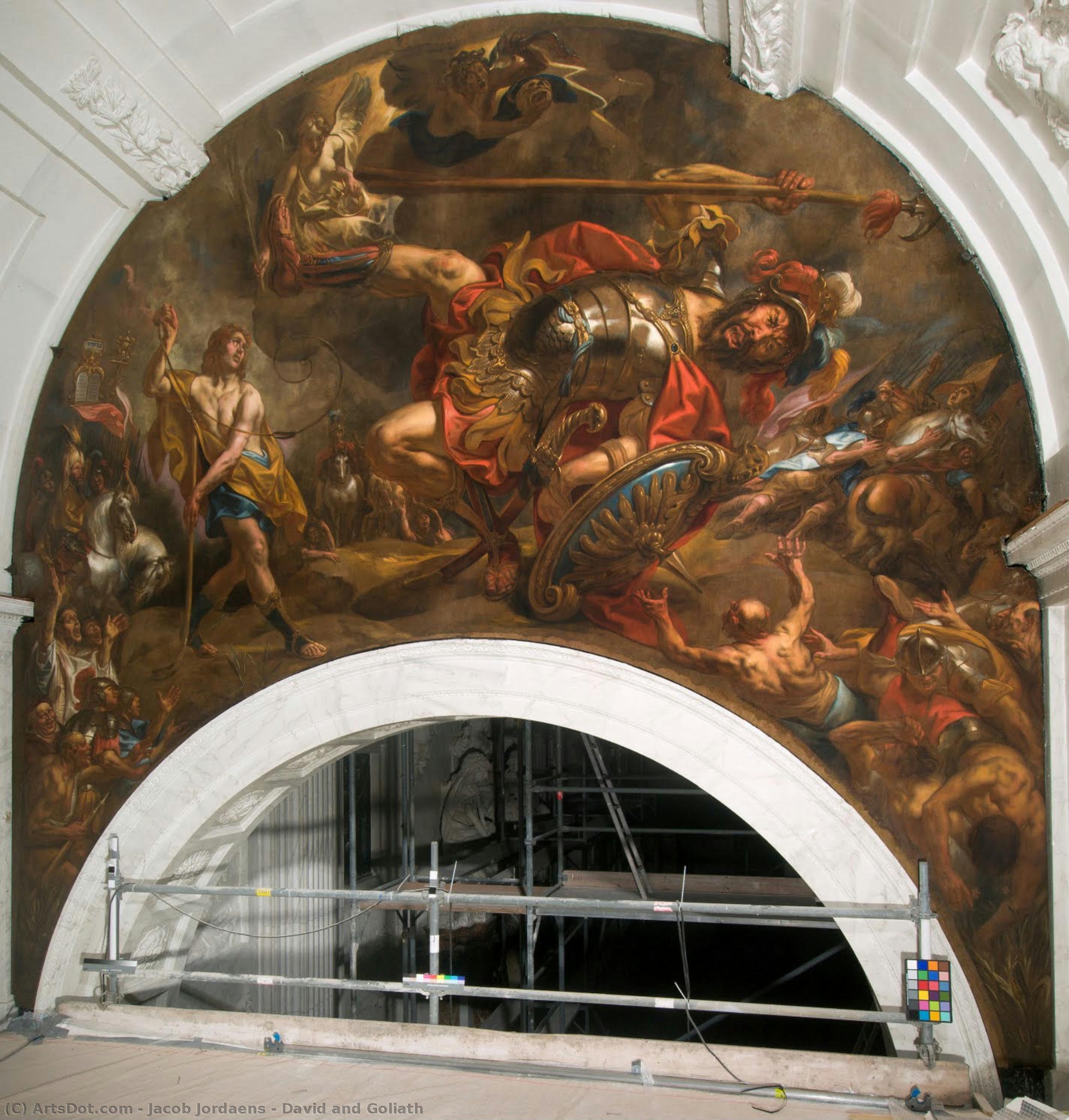 Davide E Golia — Jacobo Jordaens
