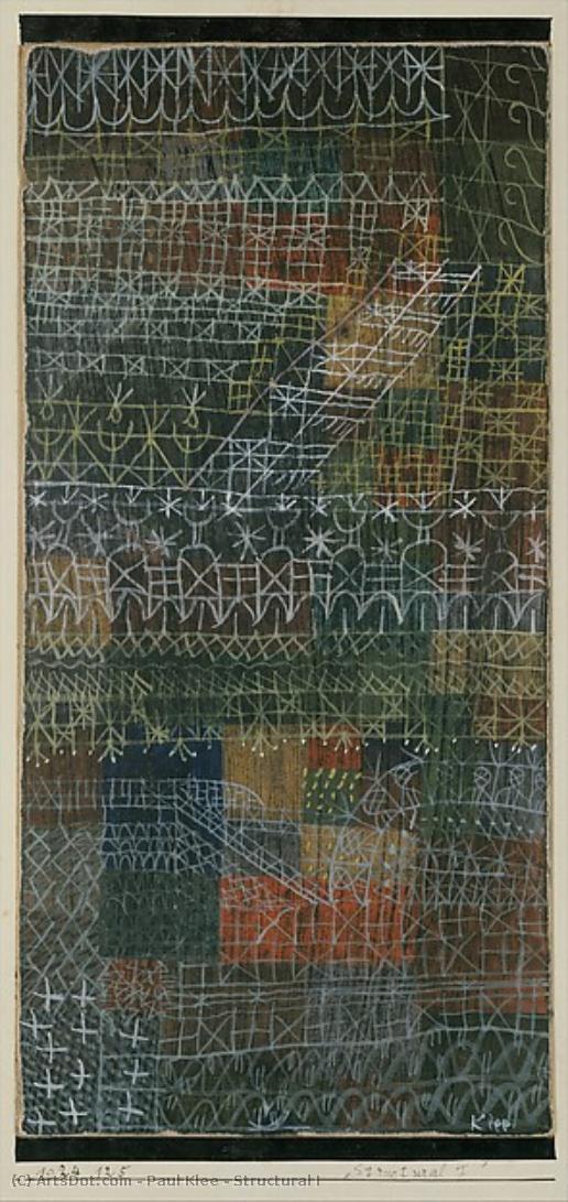 Structural I — Paul Klee