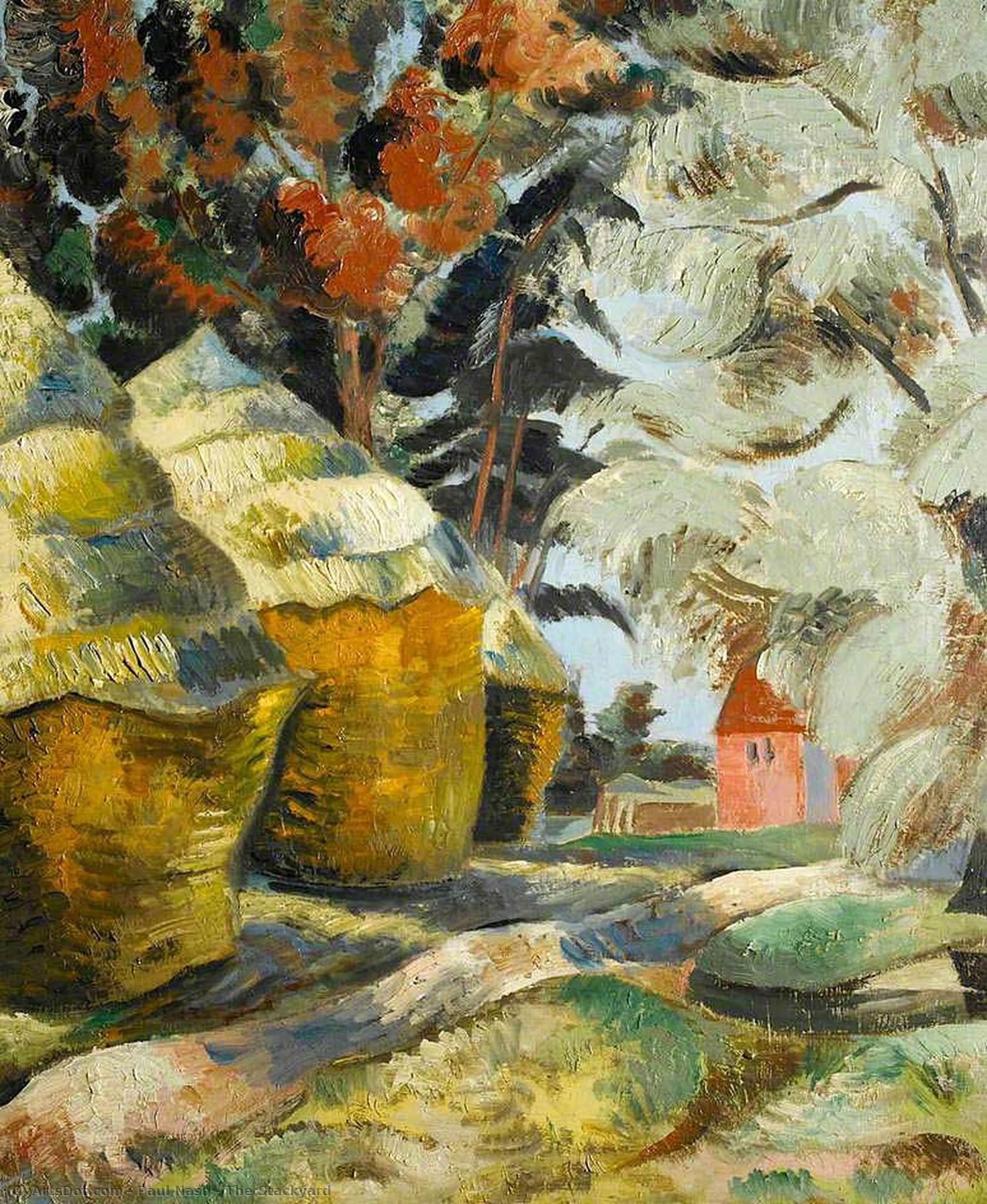 Paul Nash - The Stackyard