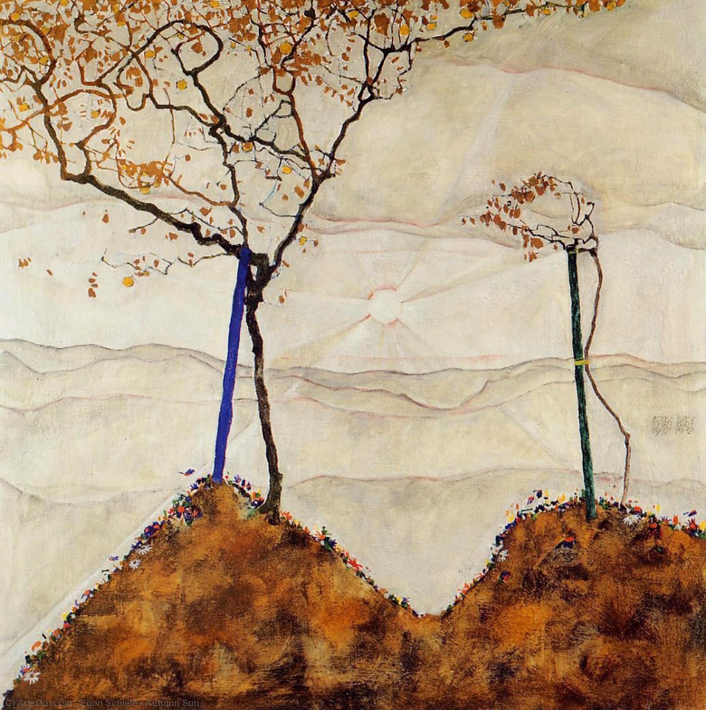 Sol De Otoño — Egon Schiele