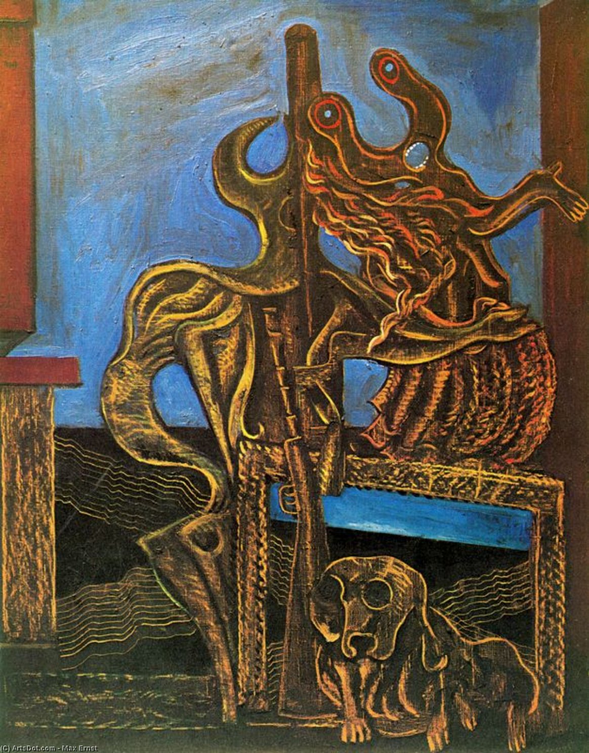 Max Ernst - Il cacciatore