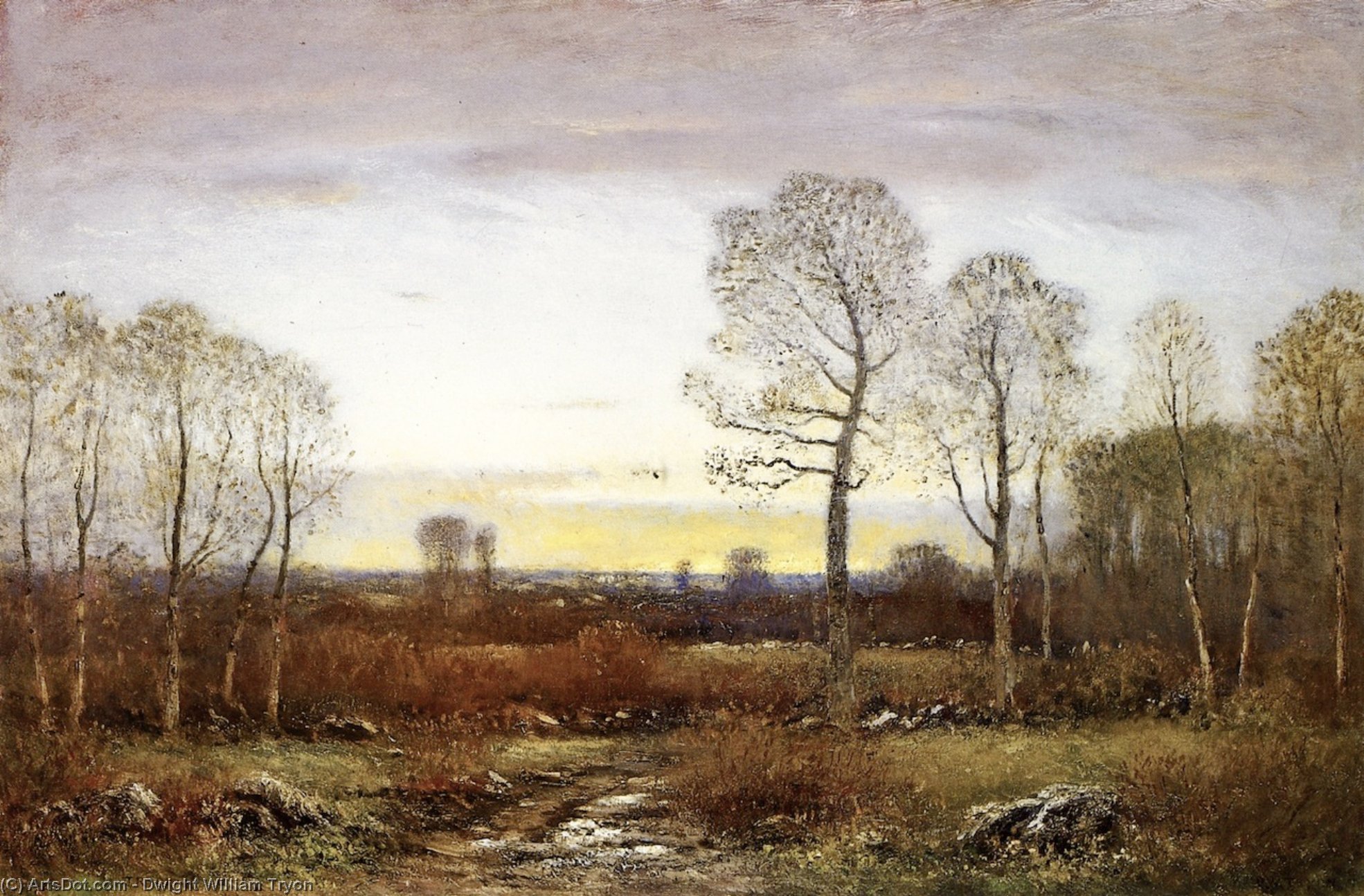 November Evening — Dwight William Tryon