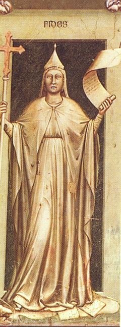 Scrovegni - [44] - Faith — Giotto Di Bondone