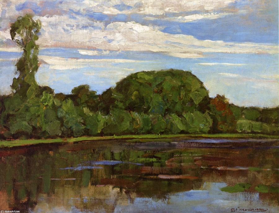 Pitas Mondrijanas - Geinrust Farm with Isolated Tree