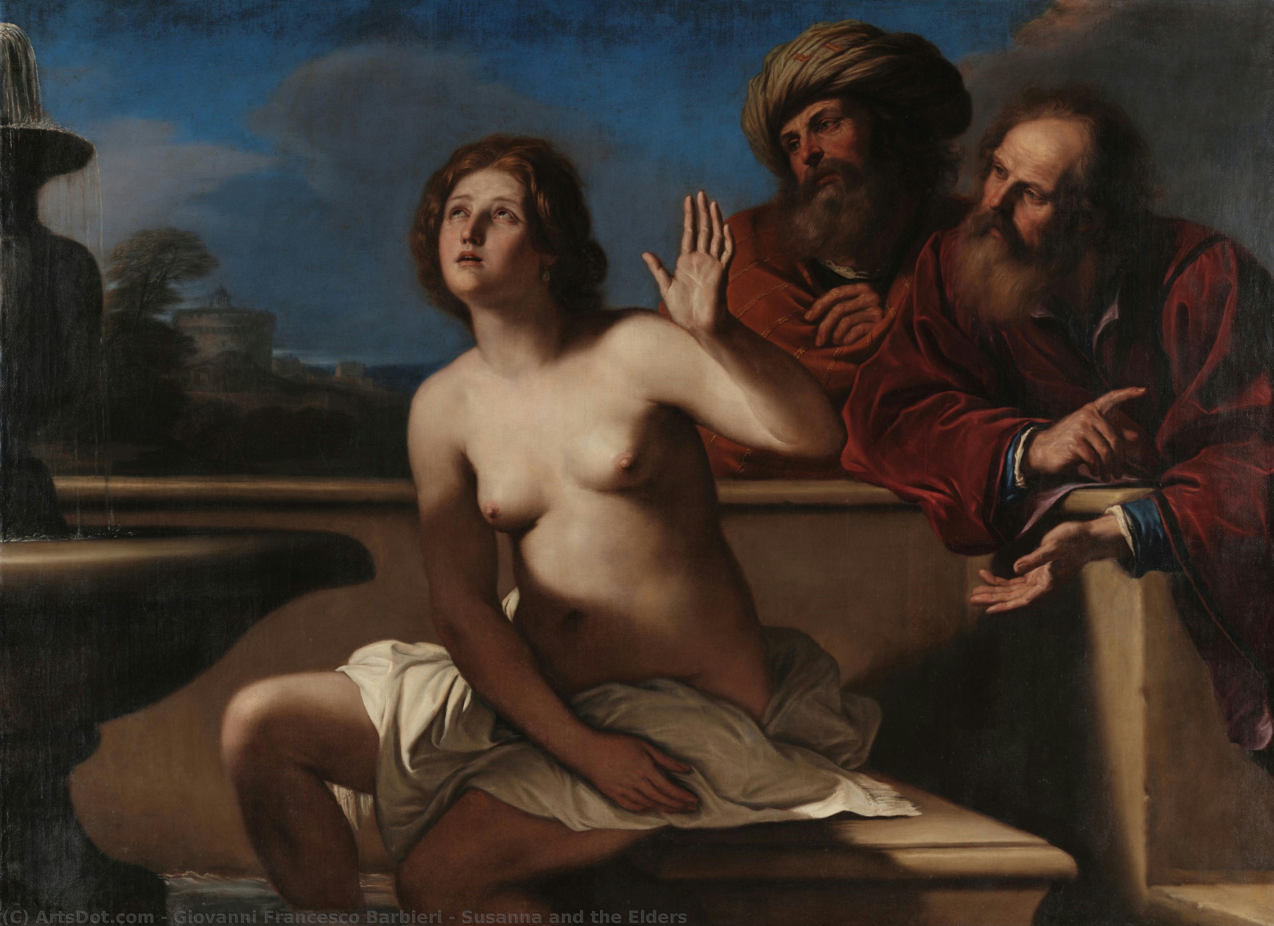 Giovanni Francesco Barbieri - Susanna and the Elders