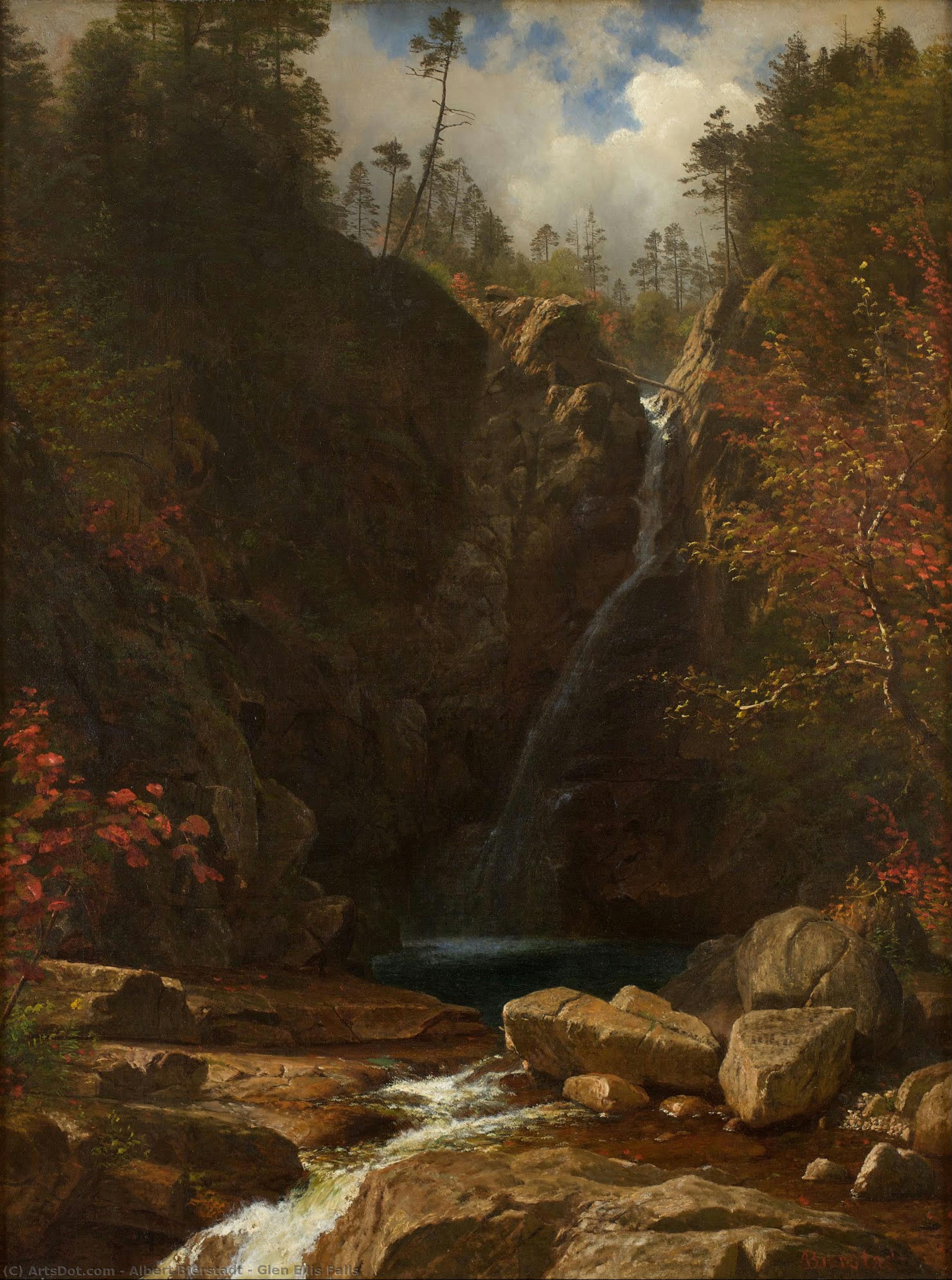 अल्बर्ट बीयरस्टेड्ट, Glen Ellis Falls