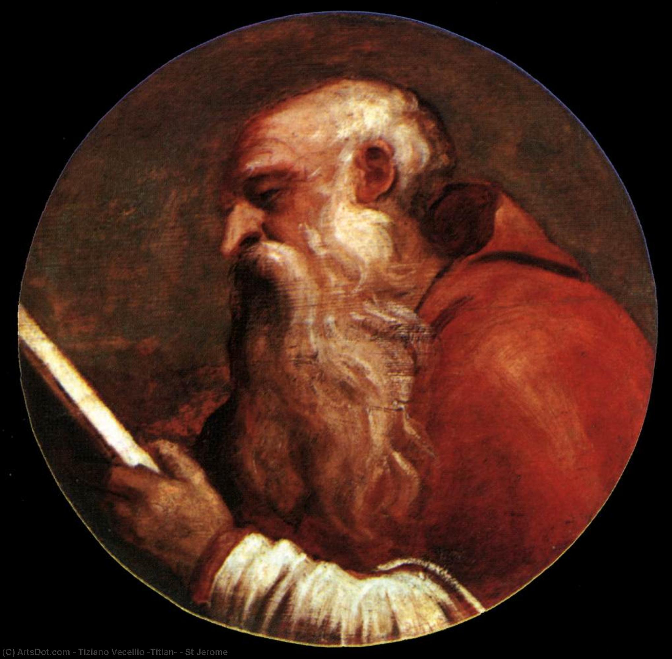 St Jerome — Titian