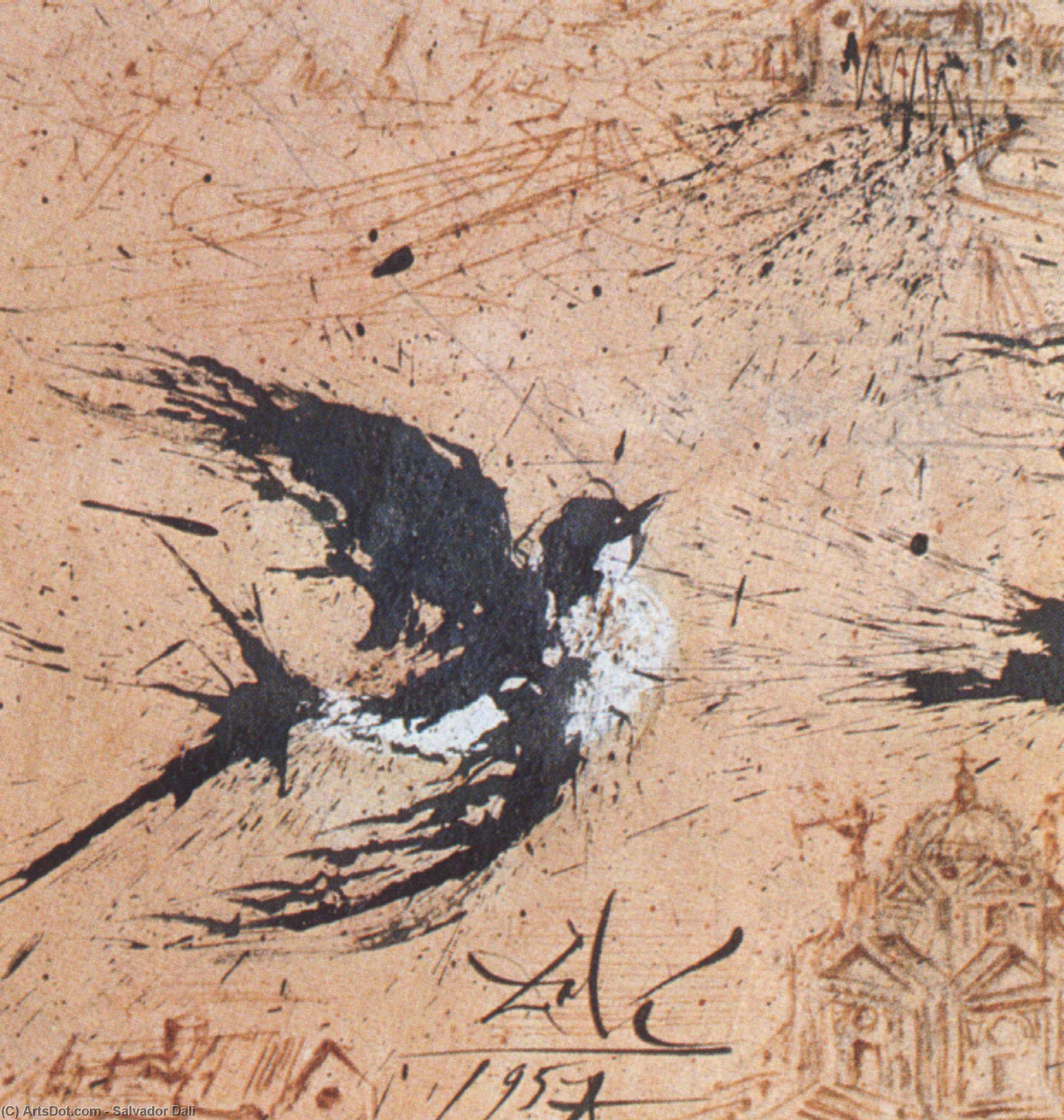 سلفادور دالي - Swallow