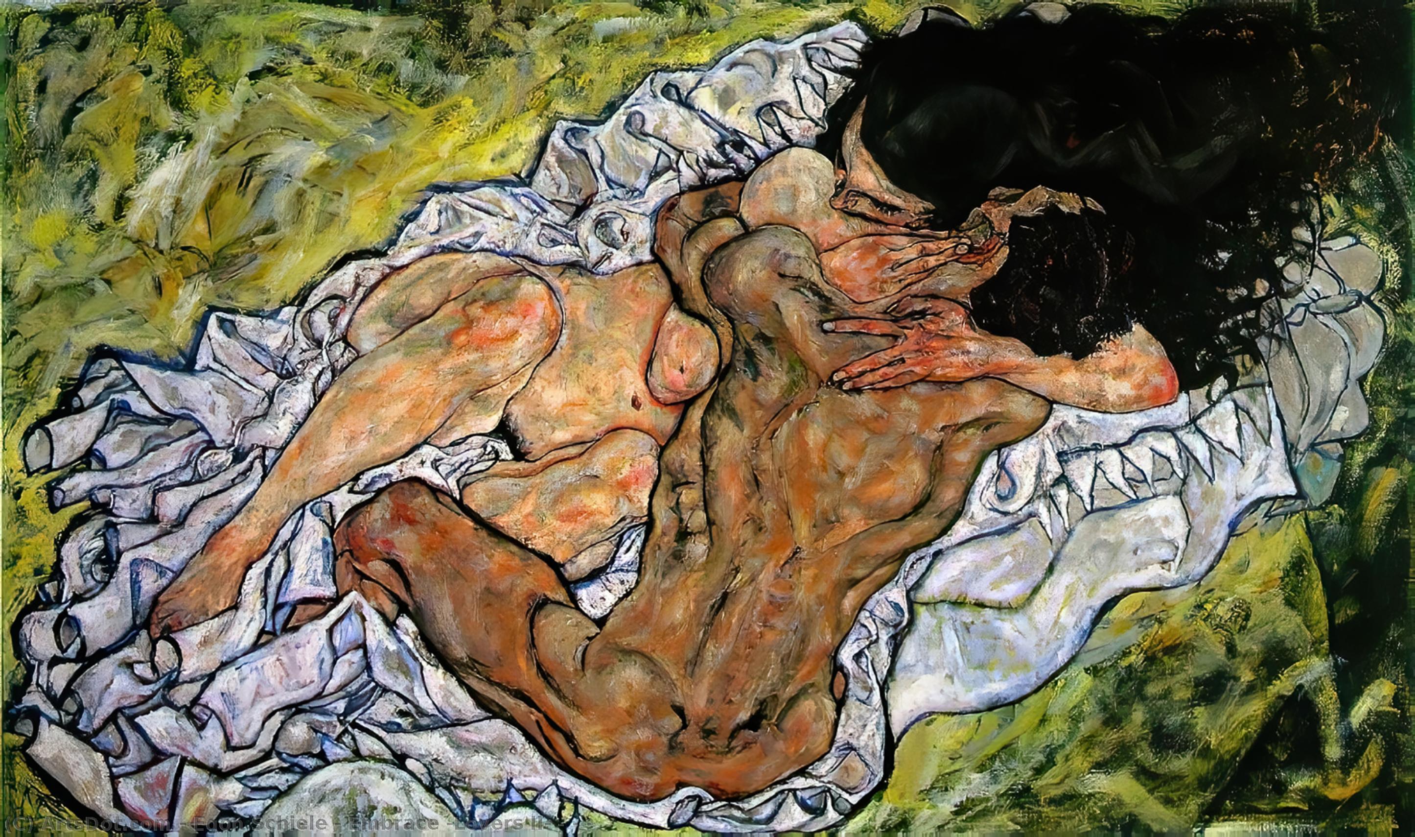 Embrace (lovers Ii) — Egon Schiele