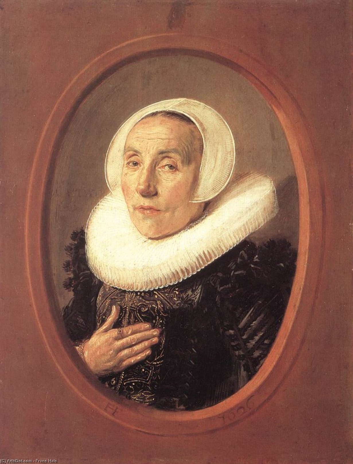 Франс Гальс І - Anna van der Aar