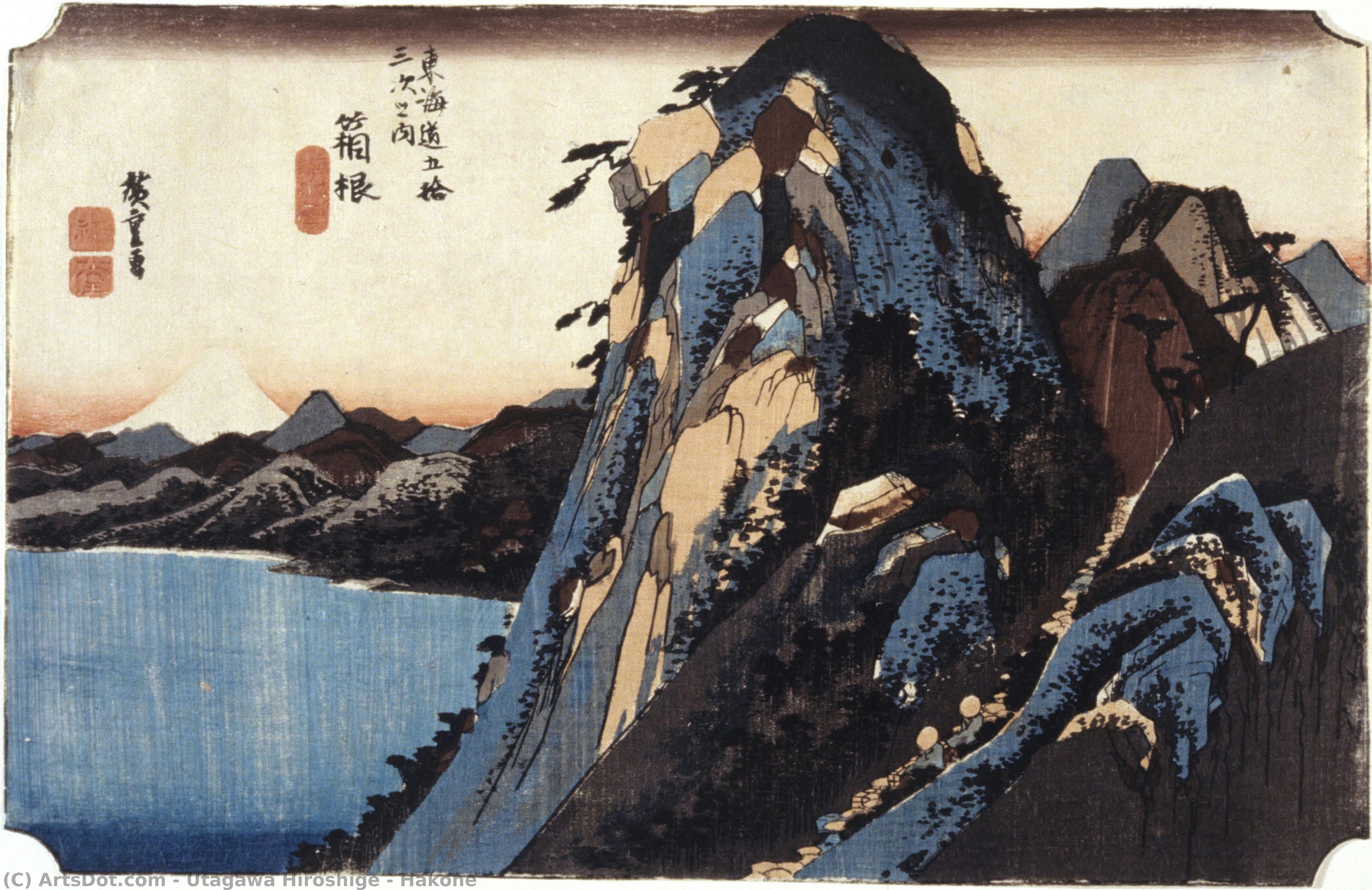 Hakone — Utagawa Hiroshige