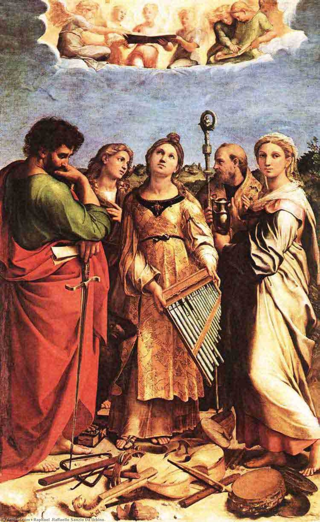St Cecilia — 라파엘로