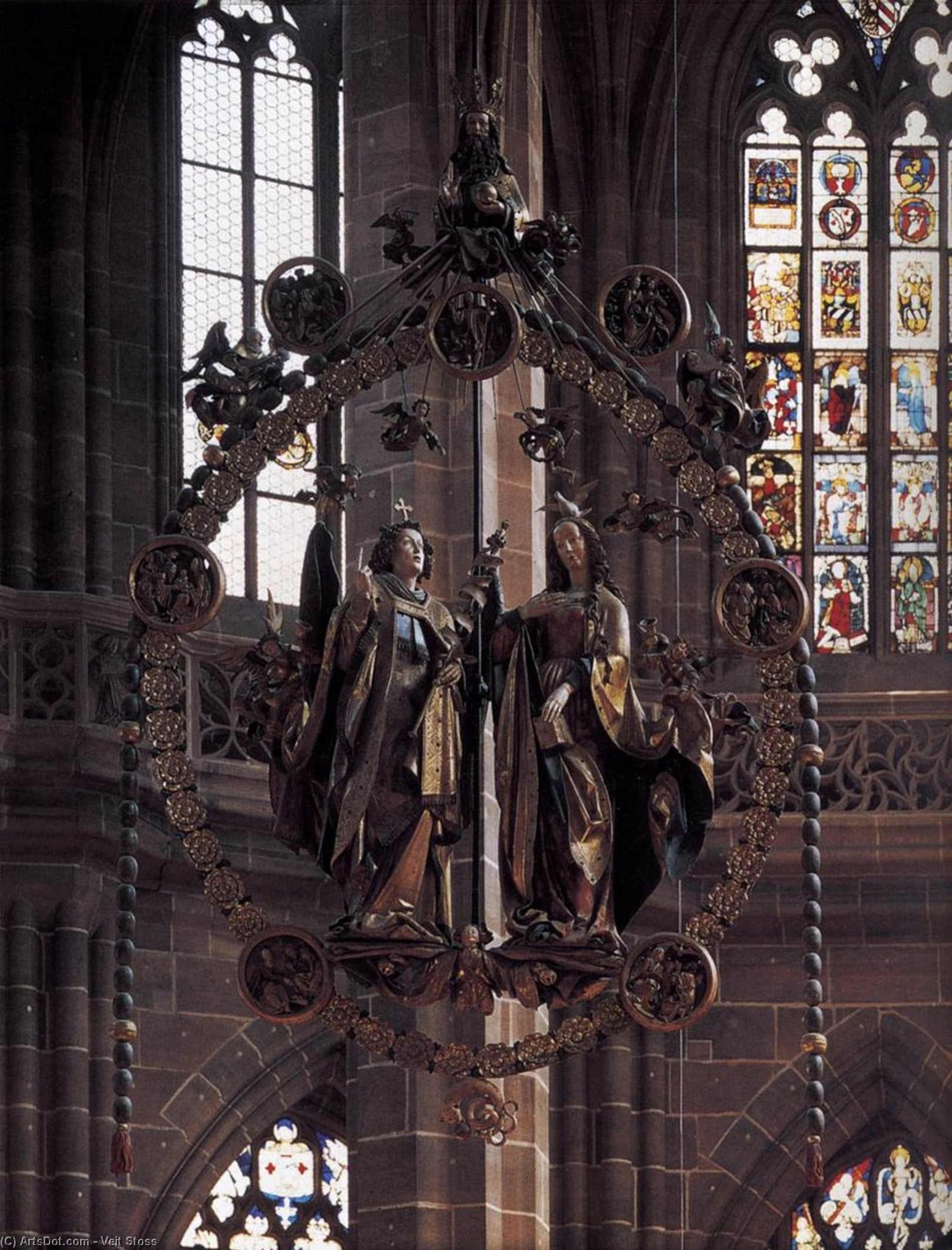 Annunciation — Wit Stwosz