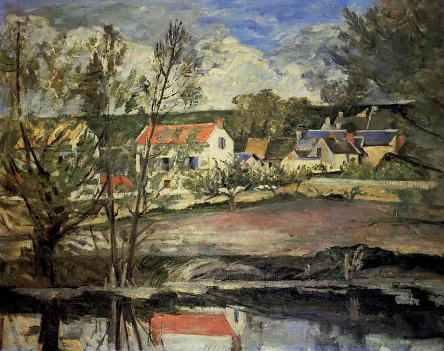 In Der Oise-tal — Paul Cézanne