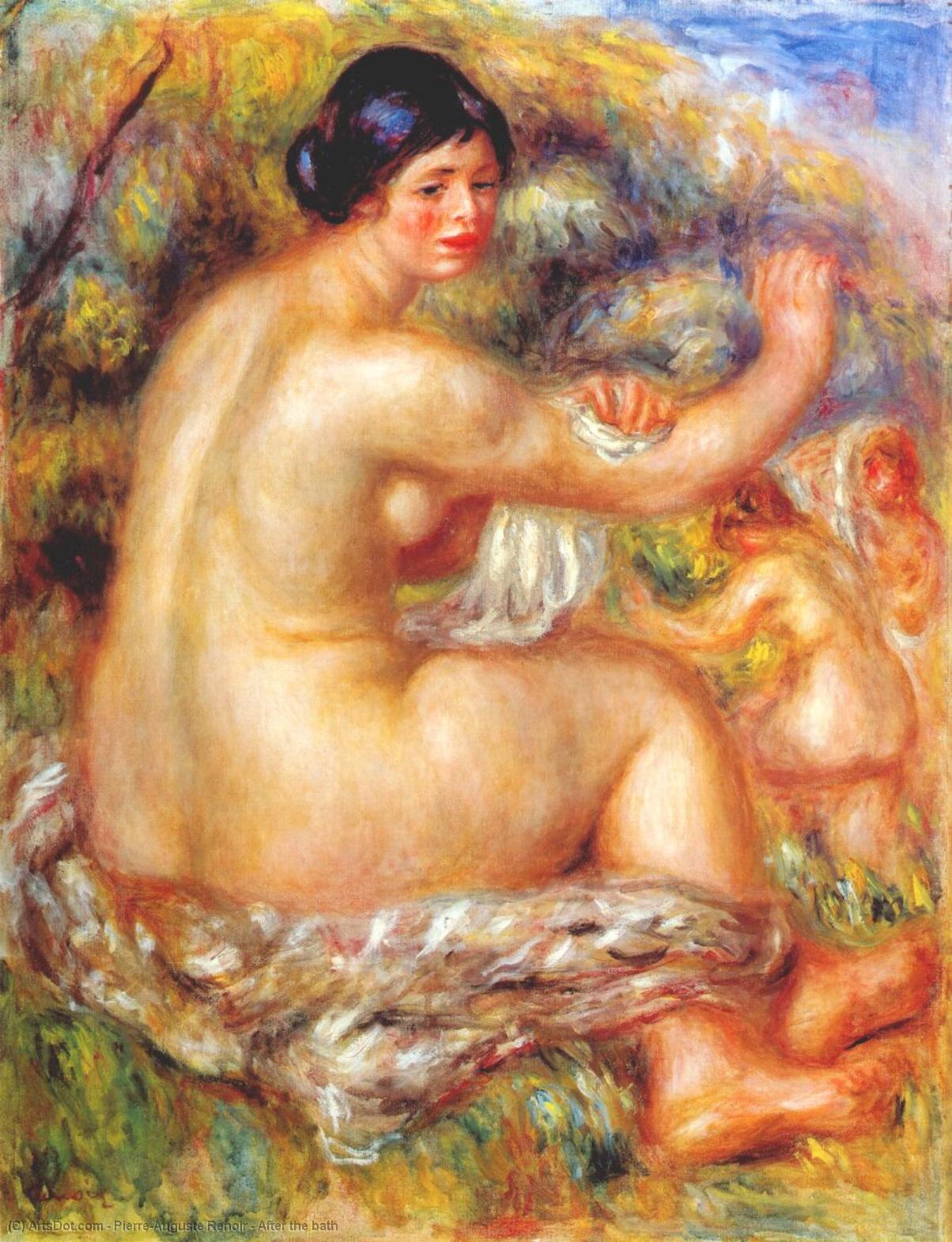 Nach Dem Bad — Pierre-auguste Renoir
