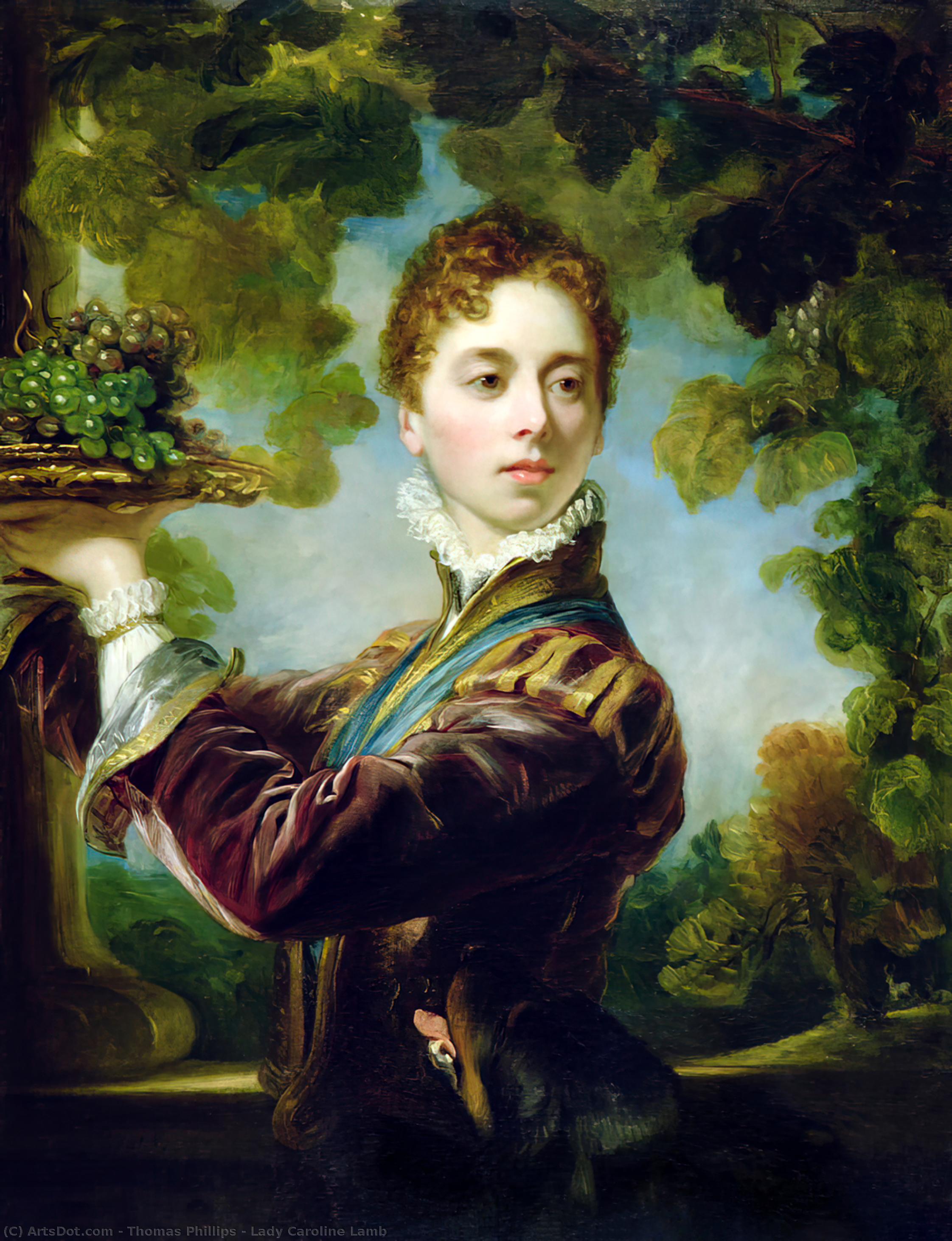 Lady Caroline Lamb — Thomas Phillips