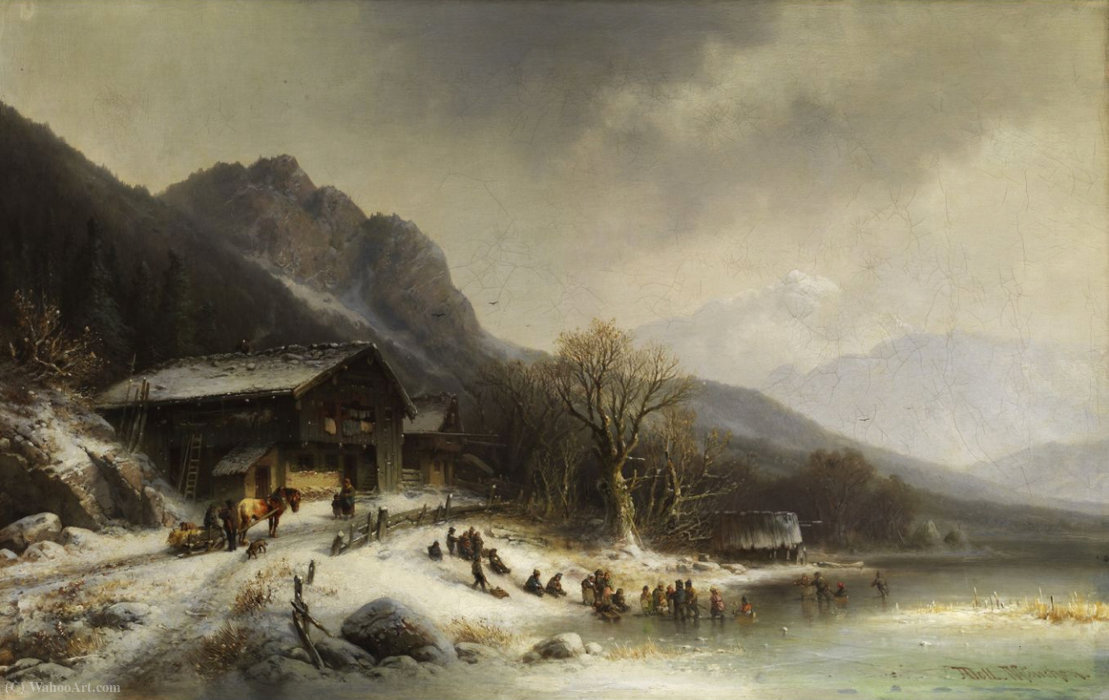 Winter Landscape — Anton Doll