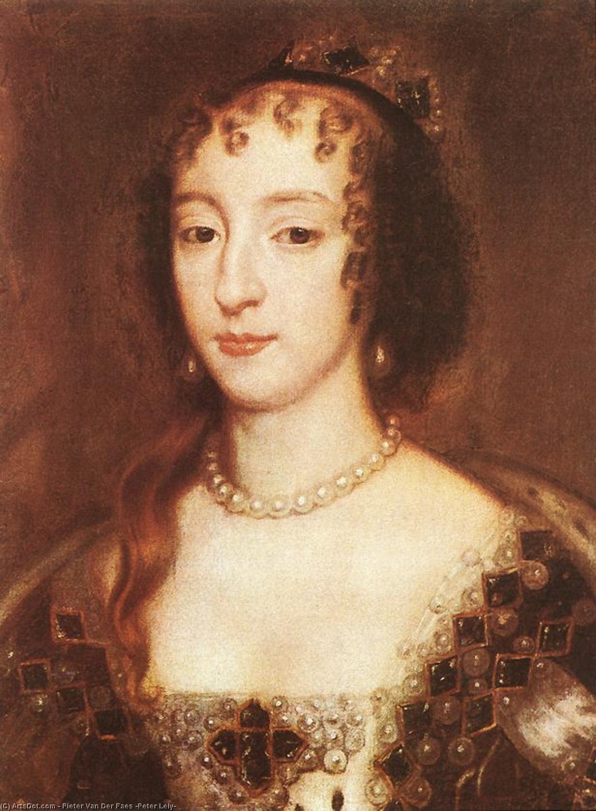 Henrietta Maria Av Frankrike, Dronning Av England — Peter Lely