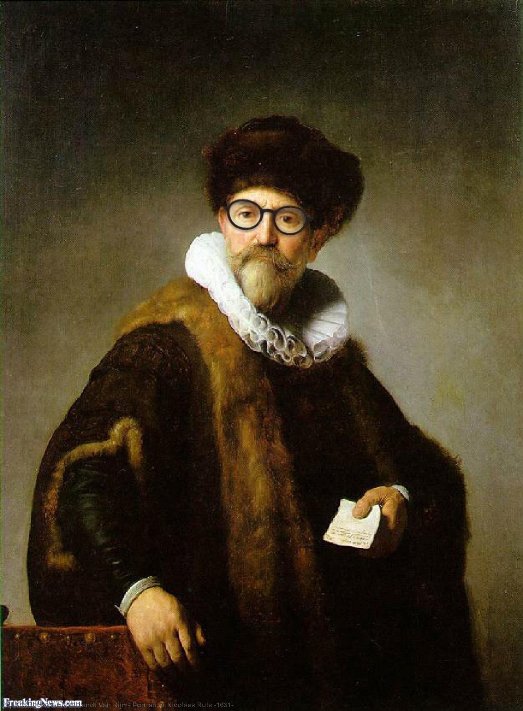 Porträt Nicolaes Ruts — Rembrandt Van Rijn