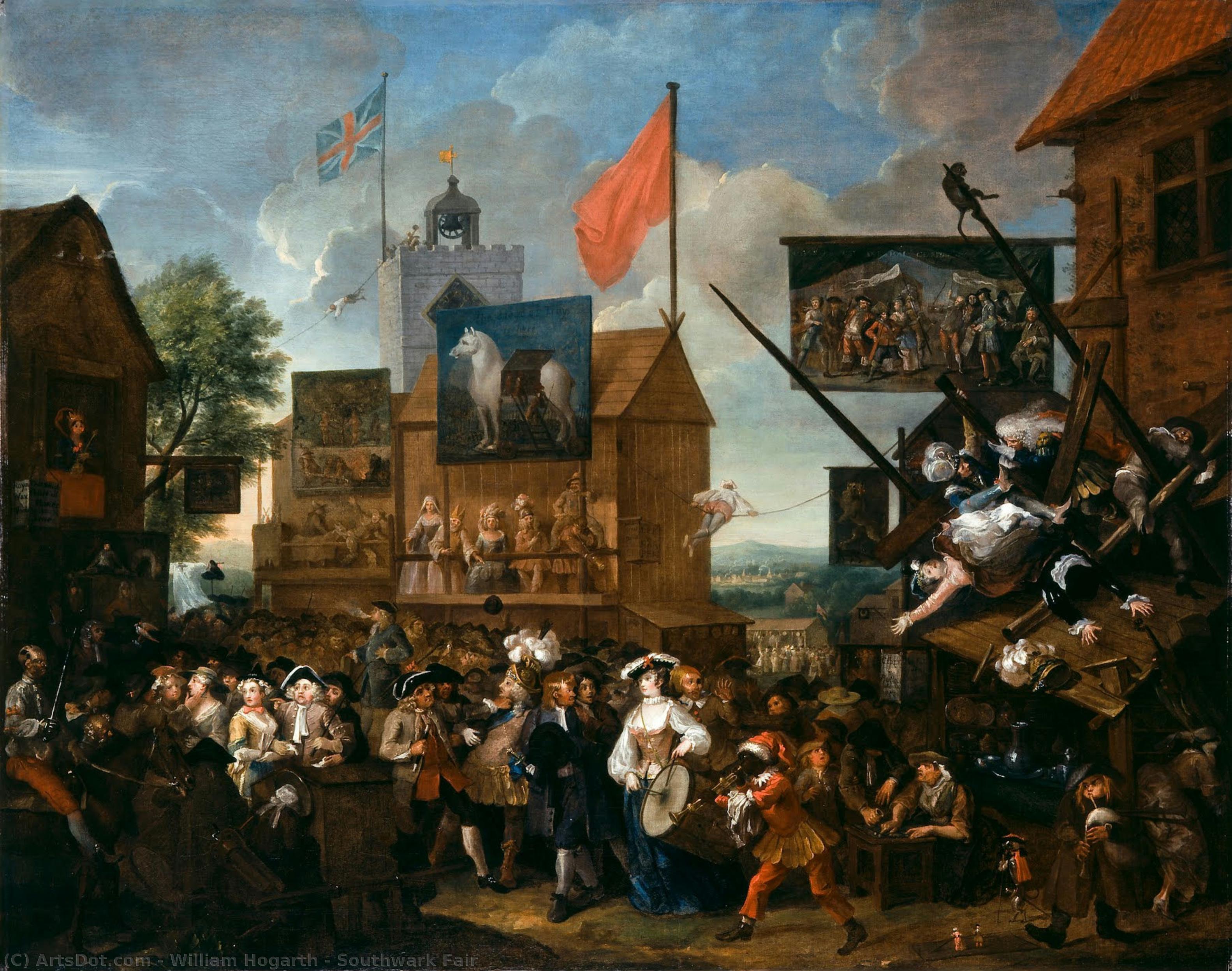 Southwark Messe — William Hogarth