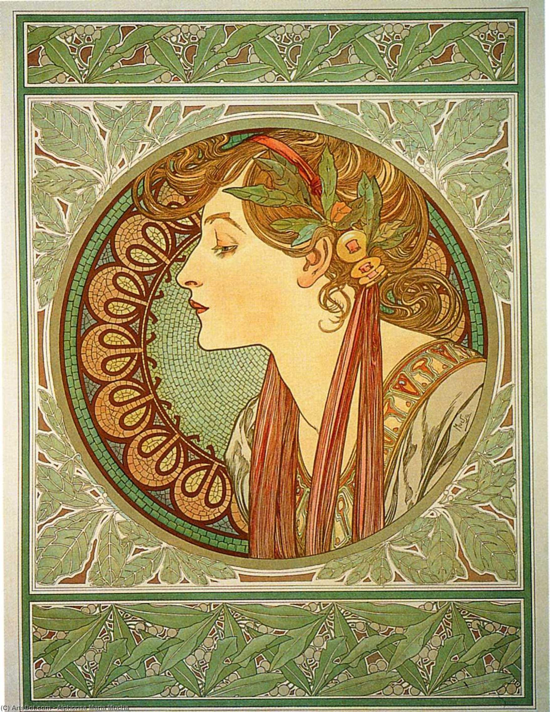 Laurel — Альфонс Муха