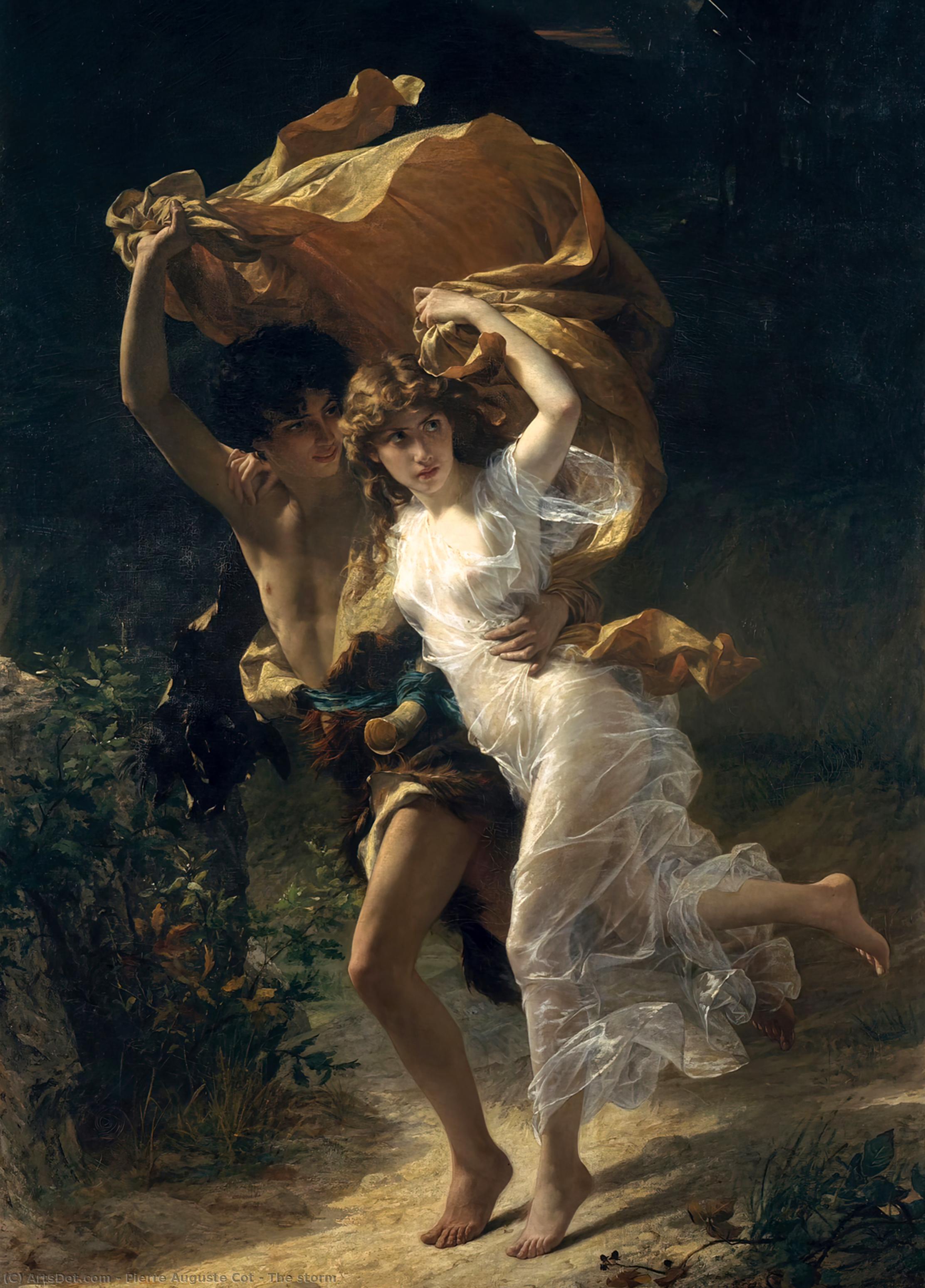 The Storm — Pierre Auguste Cot
