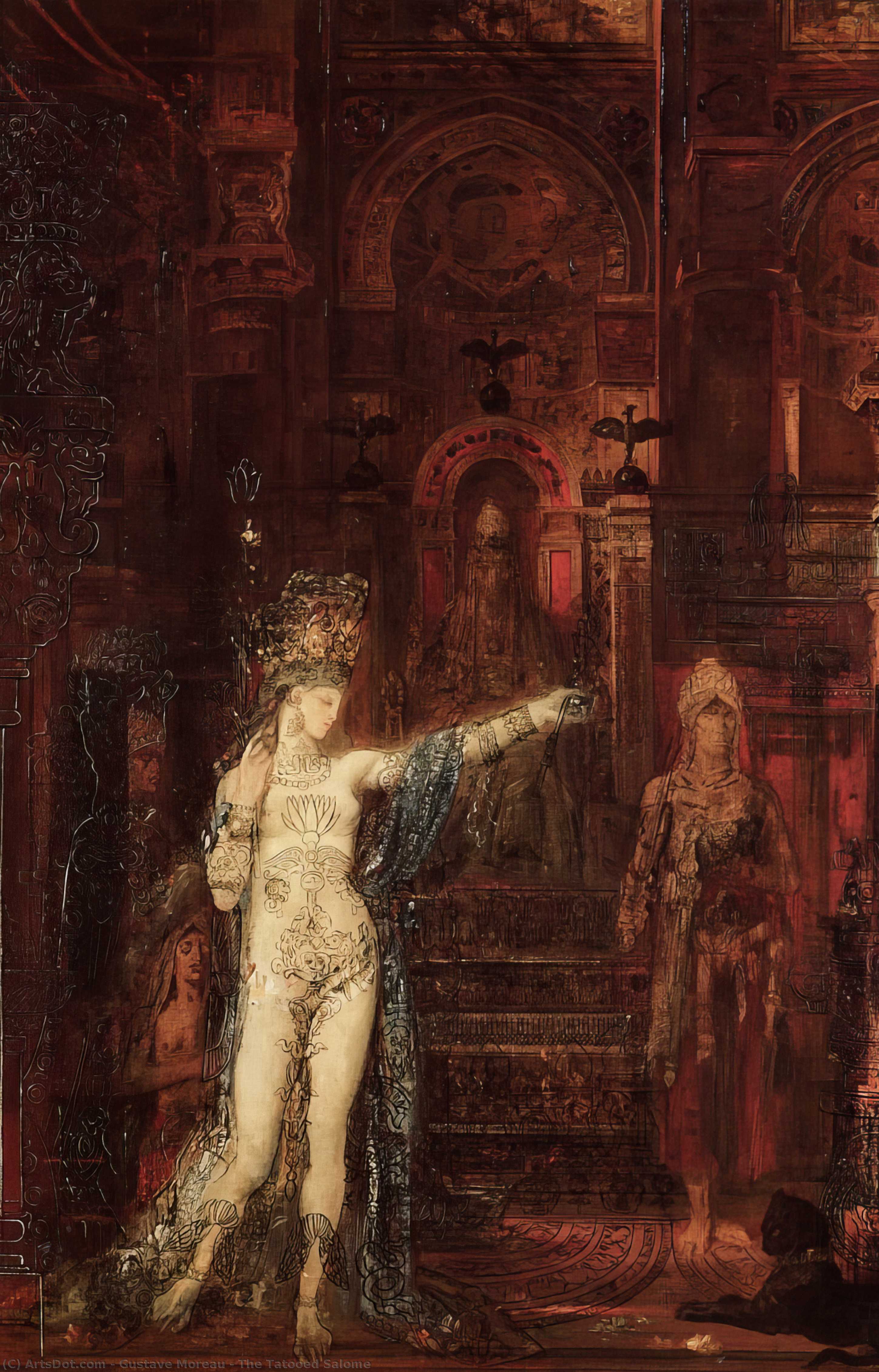 Gustave Moreau - Salome Tatuata